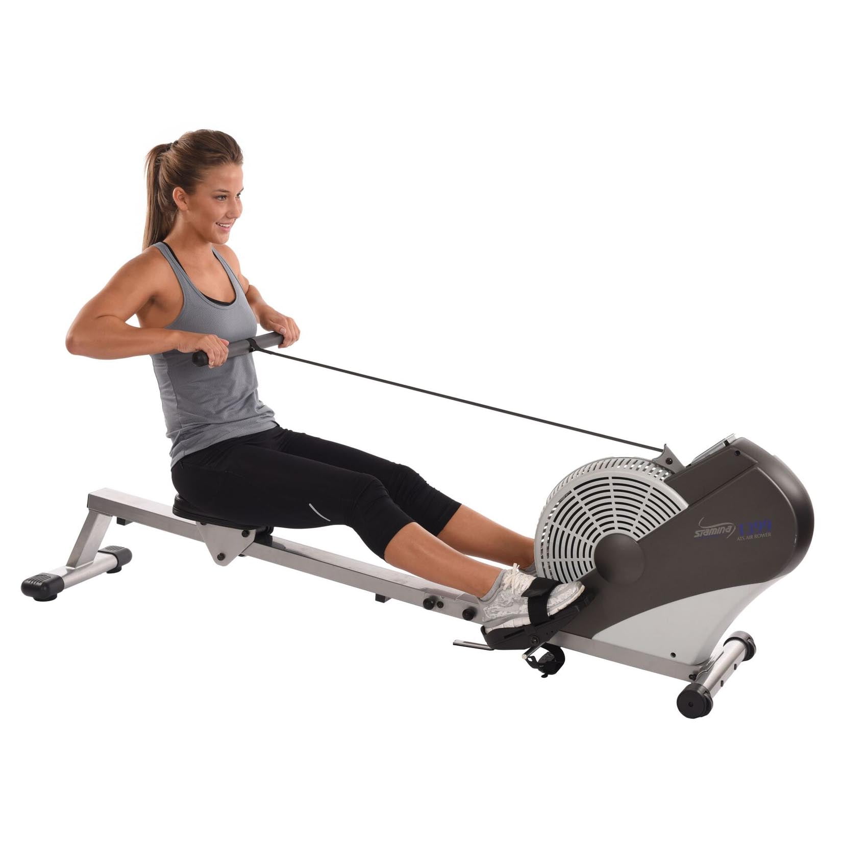 Stamina ATS Home Gym Air Resistance Rower Cardio Rowing Exercise Machine - Image 8