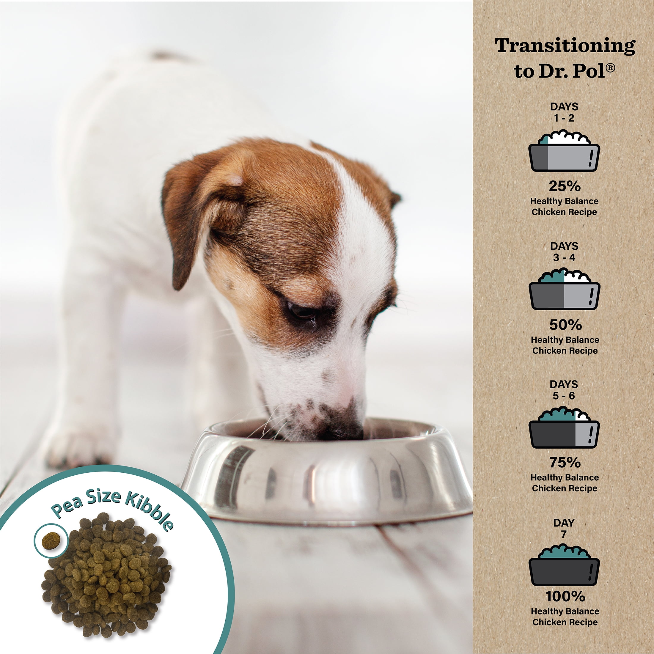 Dr. Pol Healthy Balance Limited Ingredient Chicken Recipe Adult Dog Food, 24 lb. Bag - Image 3