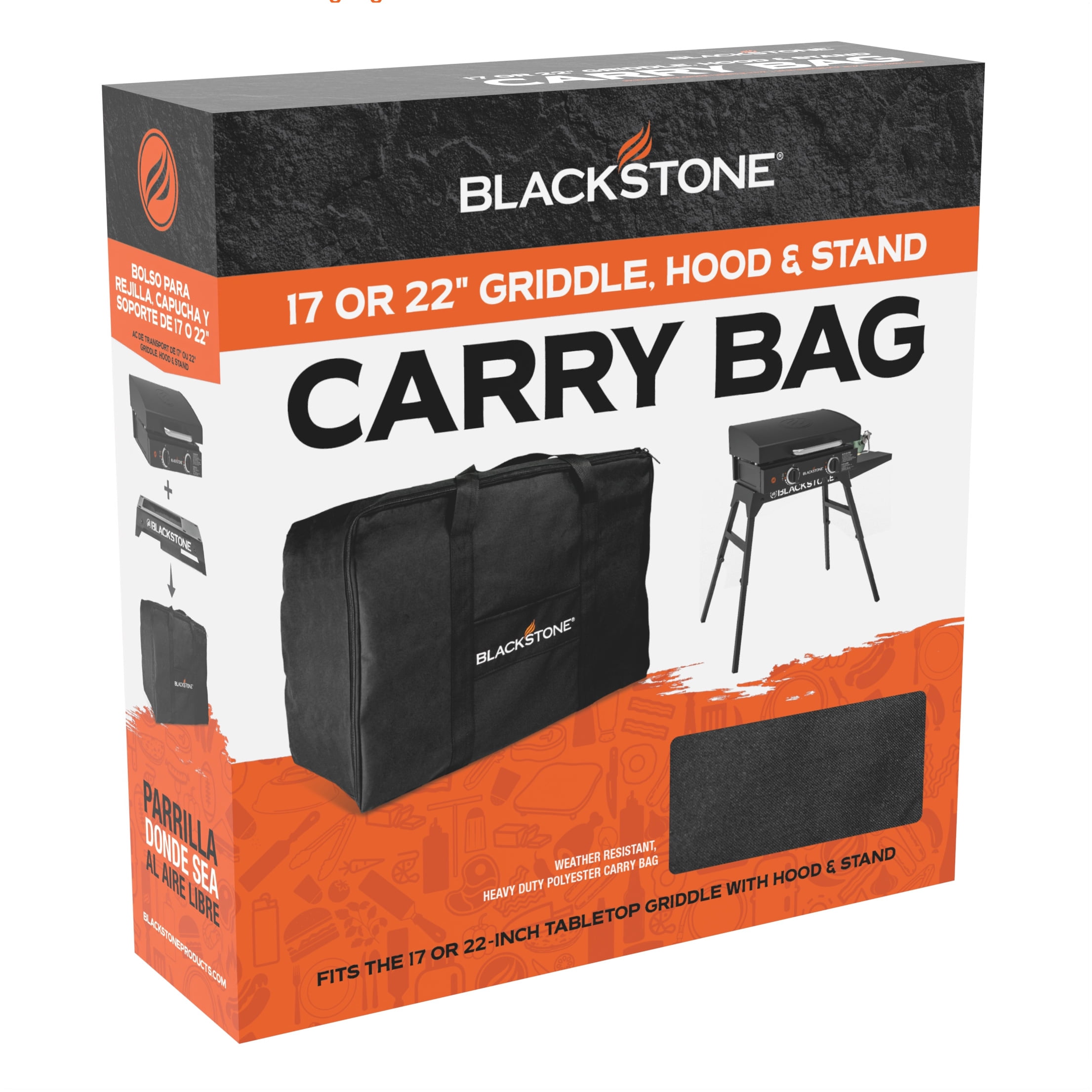 Blackstone Carry Bag for 17" or 22" Griddle, Hood & Stand - Image 5