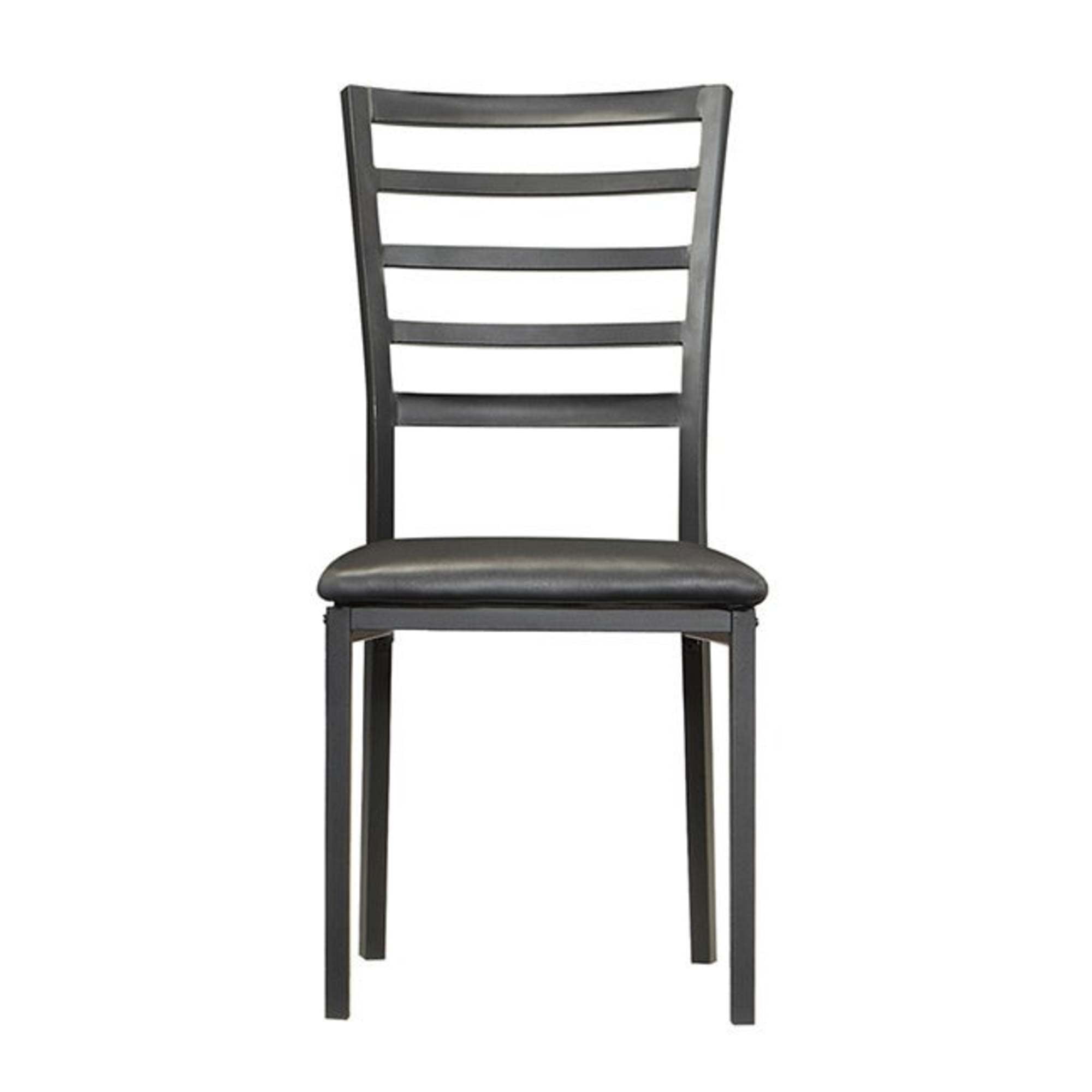 Weston Home Knight Dining Chair, Set of 4, Black - Image 3
