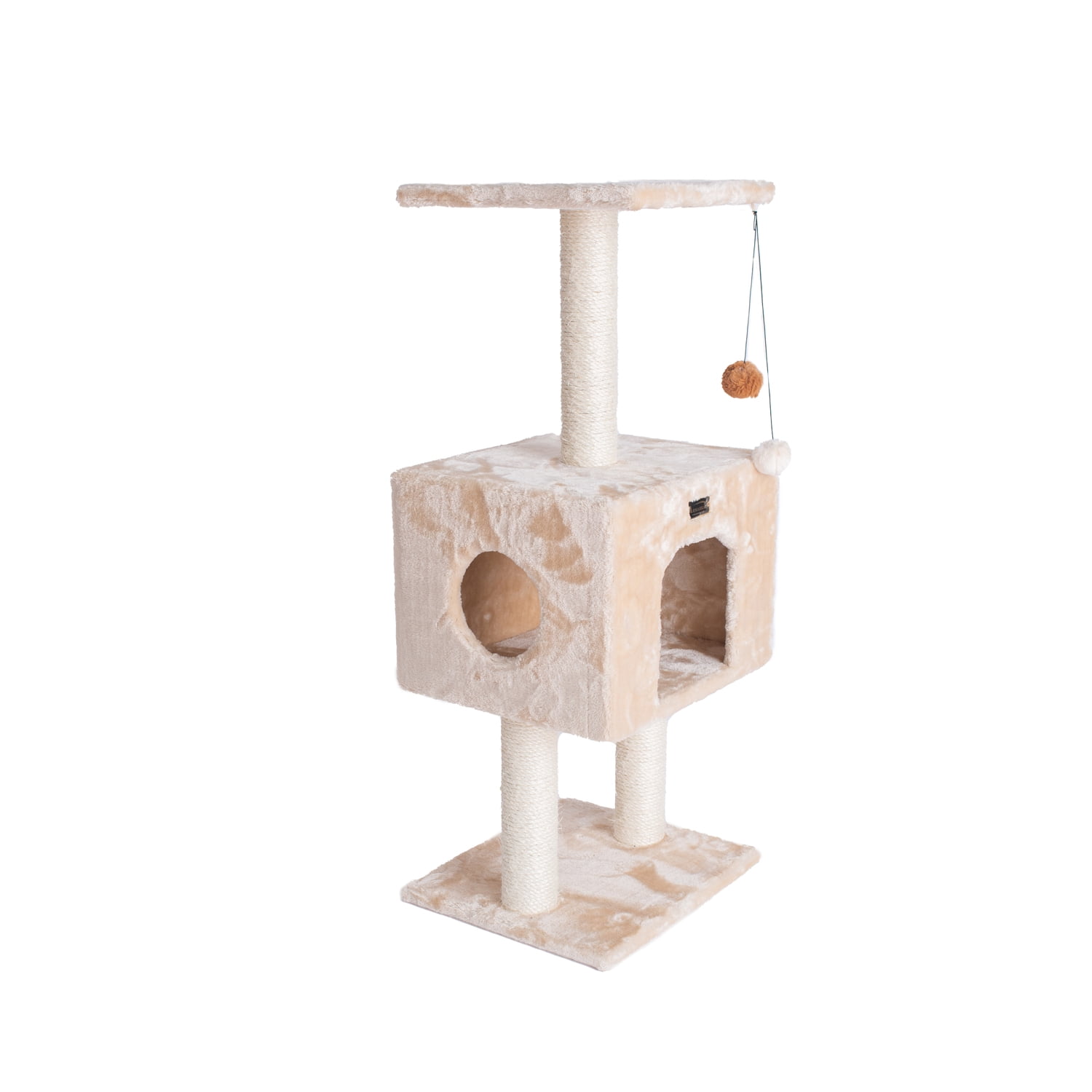 Armarkat real wood Classic Cat Tree Model A4201, 42 inch Beige - Image 3
