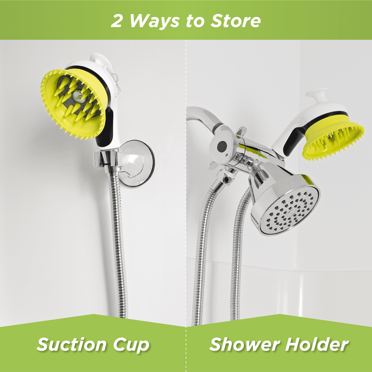 Wondurdog Quality Dog Wash Kit for Shower with Splash Guard Shield and Rubber Grooming Teeth. - Image 6