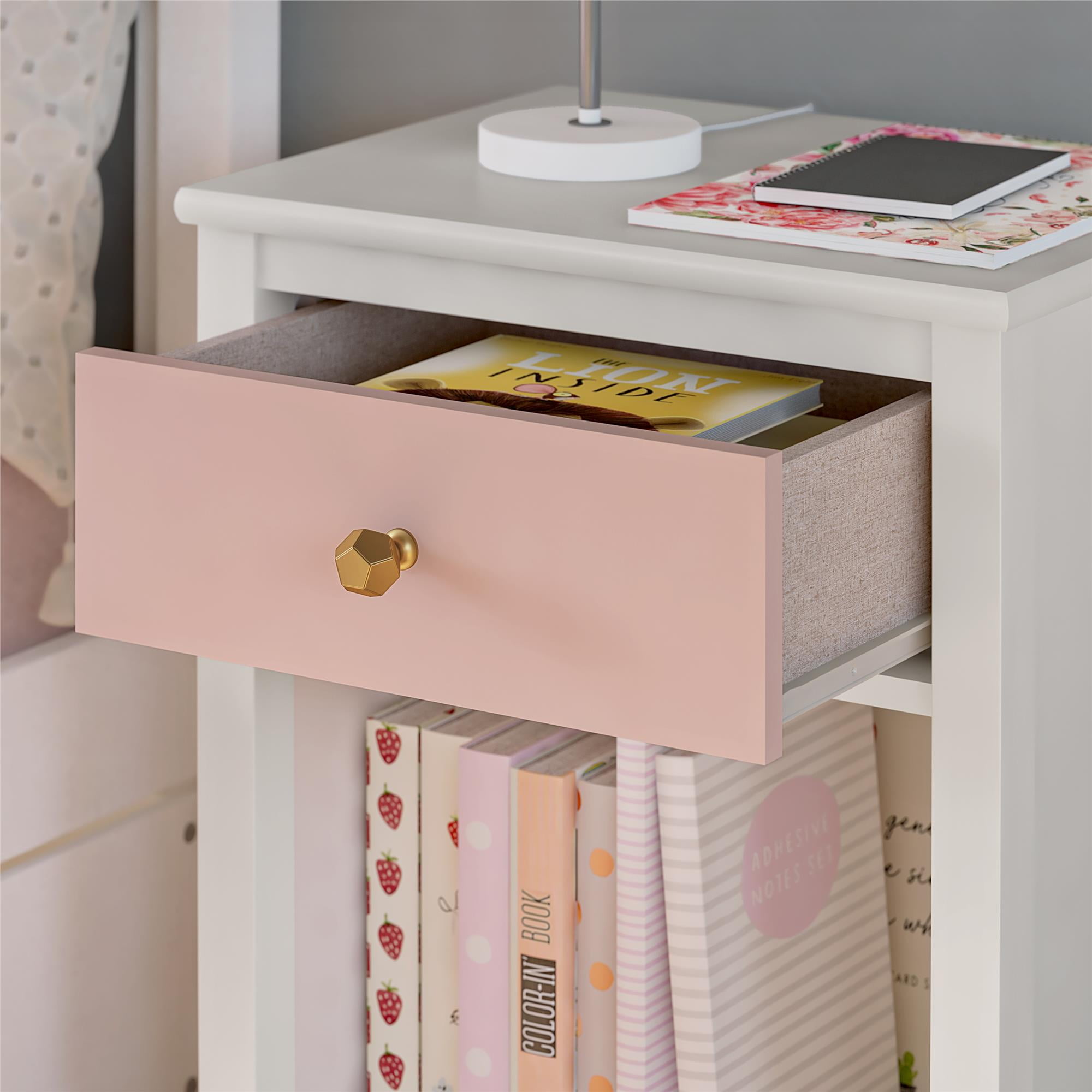 Little Seeds Monarch Hill Poppy Nightstand, Pink - Image 8