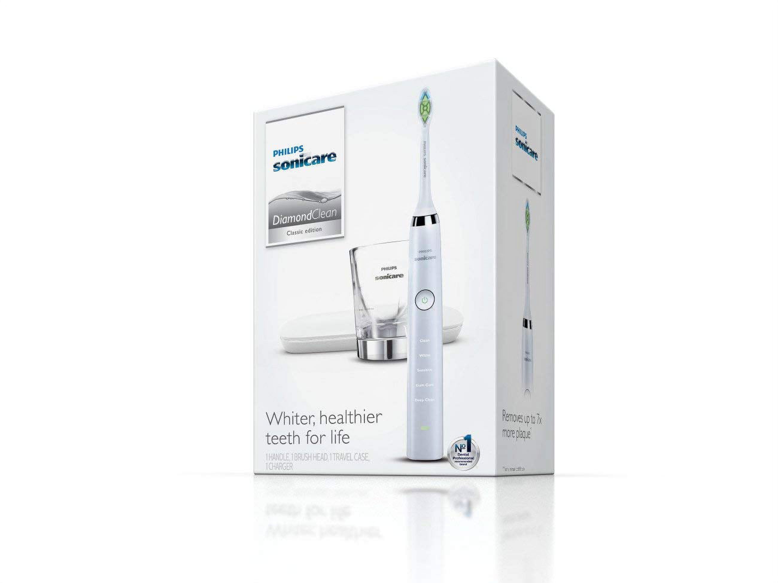 Philips Sonicare DiamondClean Classic Rechargeable Electric Toothbrush, White Edition, HX9331/43 - Image 5