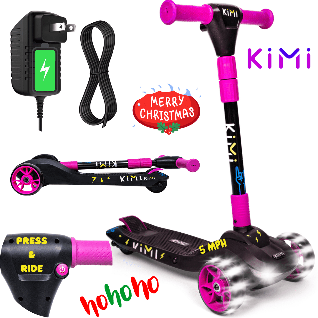 KIMI 3-Wheel Compact Electric Scooter for Children Ages 3-9, LED Safety Lights, 5MPH, 10-Mile Range - Image 40