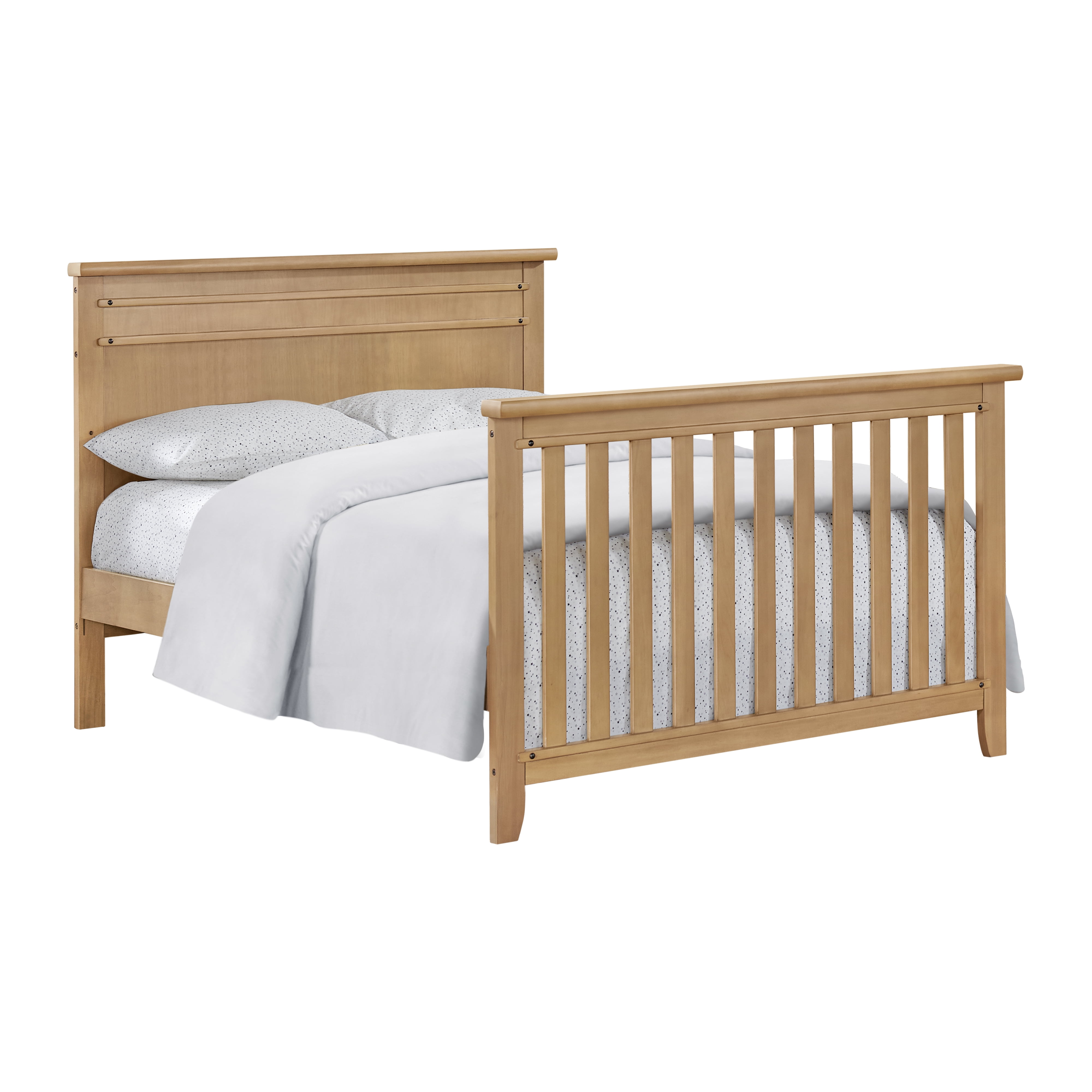 Soho Baby Morrison 4 in 1 Convertible Crib Honey Wood - Image 7
