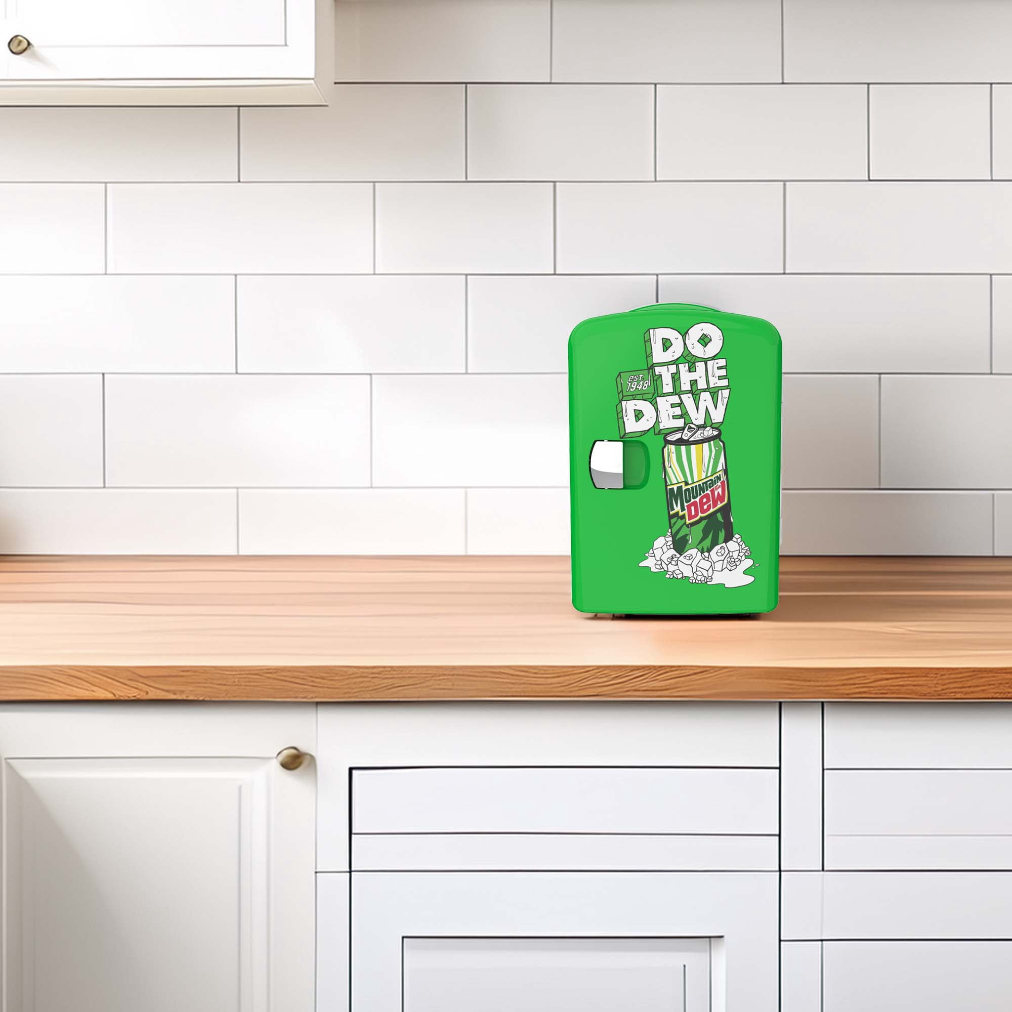 Mountain Dew, 6 Can Beverage Fridge, Car Adaptor, MIS151MD - Image 3