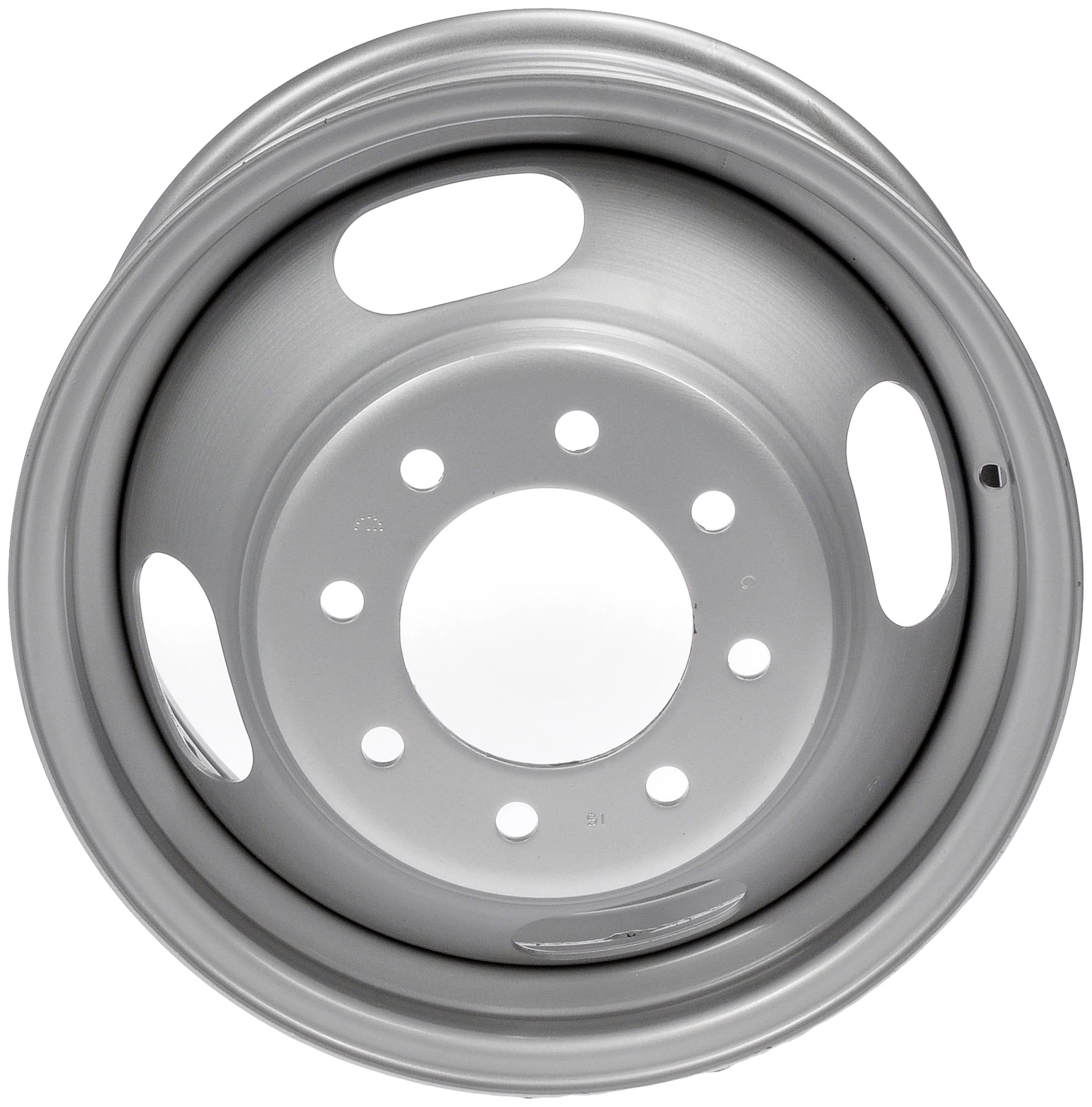 Dorman 939-201 Steel 16" Wheel Rim 16 x 6.5-inch 8-Lug Silver, for Specific Chevrolet / GMC Models - Image 2