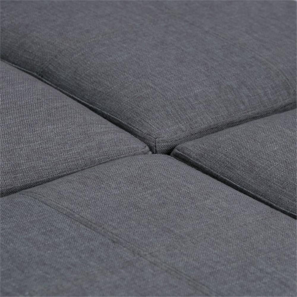 Simpli Home Avalon Coffee Table Storage Ottoman in Slate Gray - Image 8