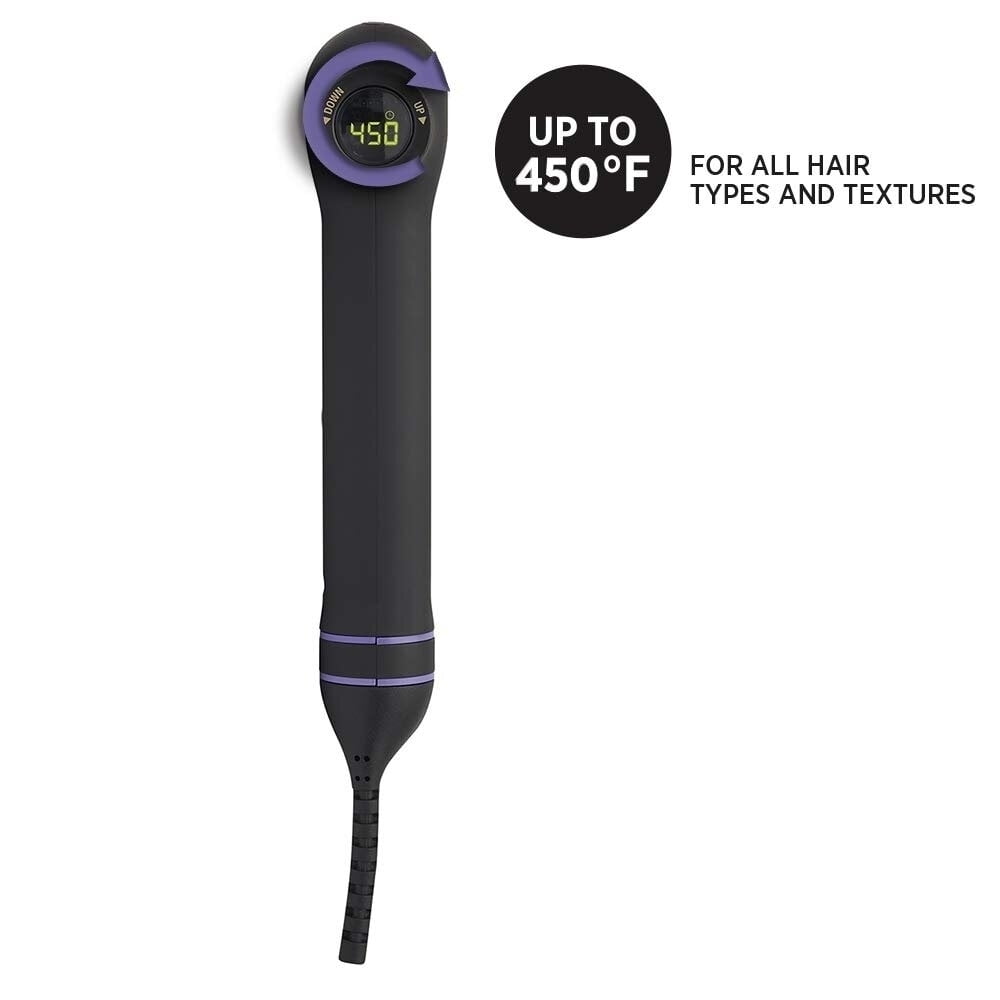 Professional Curl Bar Ergonomic Curling Wand 1.25 Inch HTCURL1110 - Image 6