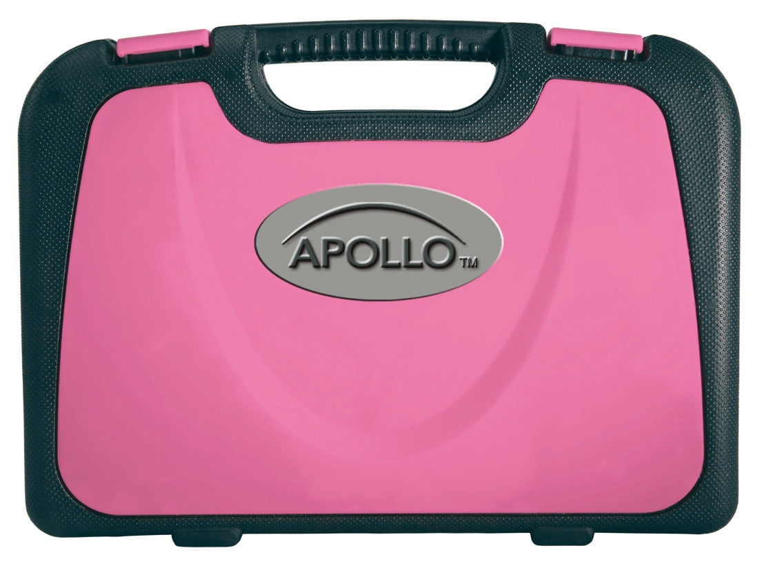 Apollo Tools 135 Piece Household Tool Kit Pink with Pivoting Dual-Angle 3.6 Volt Lithium-Ion Cordless Screwdriver - DT0773N1 - Image 4