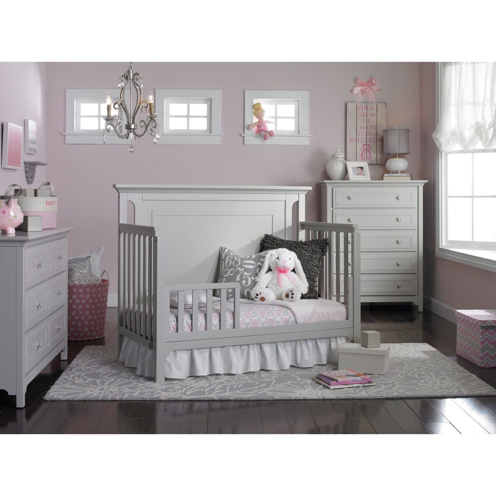 Ti Amo Carino 4-in-1 Convertible Crib - Image 6