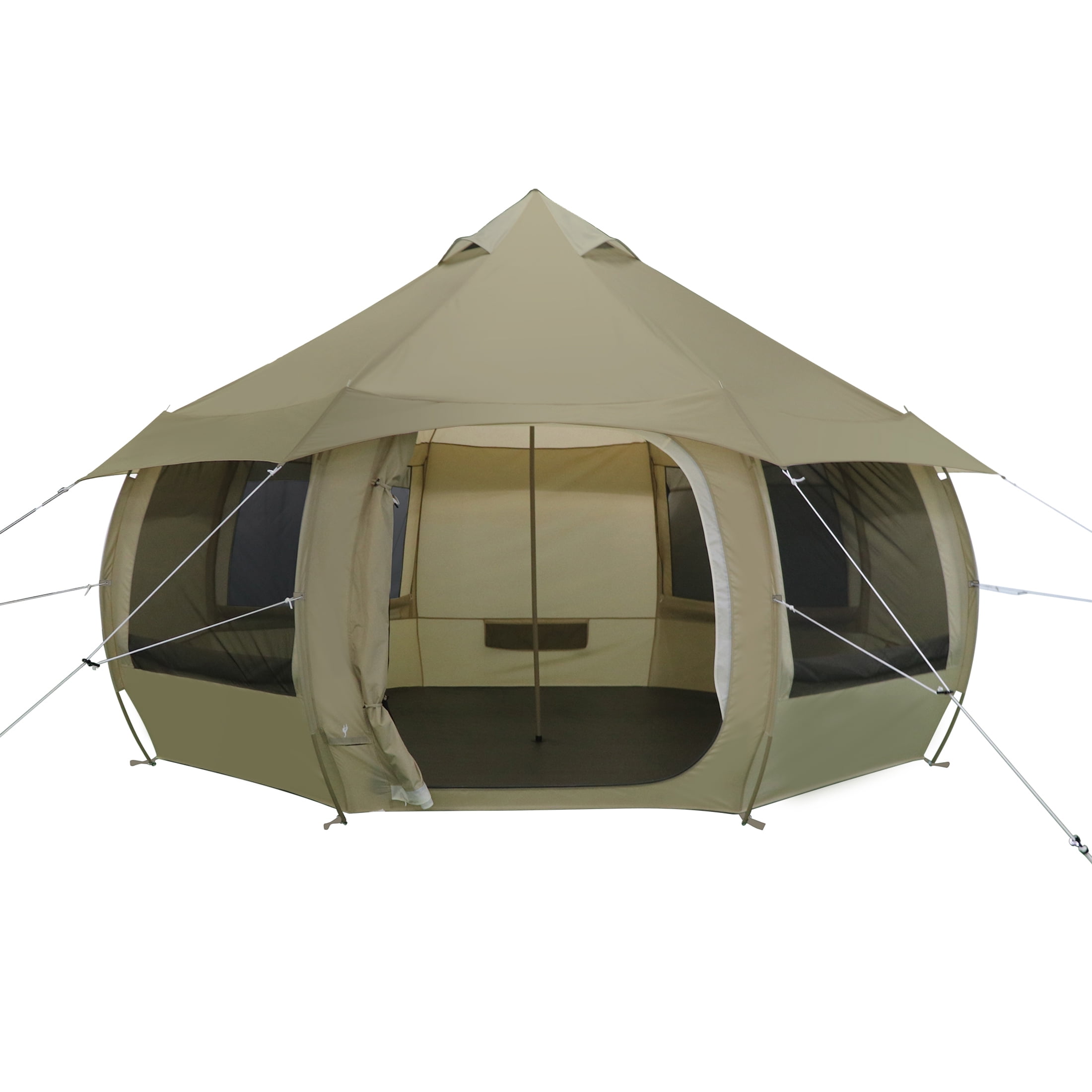Ozark Trail Mushroom Glamping Bell Tent, with Ripstop Fabric, 6-Person - Image 9