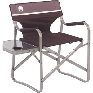 Coleman Aluminum Camping Chair with Side Table - Image 2