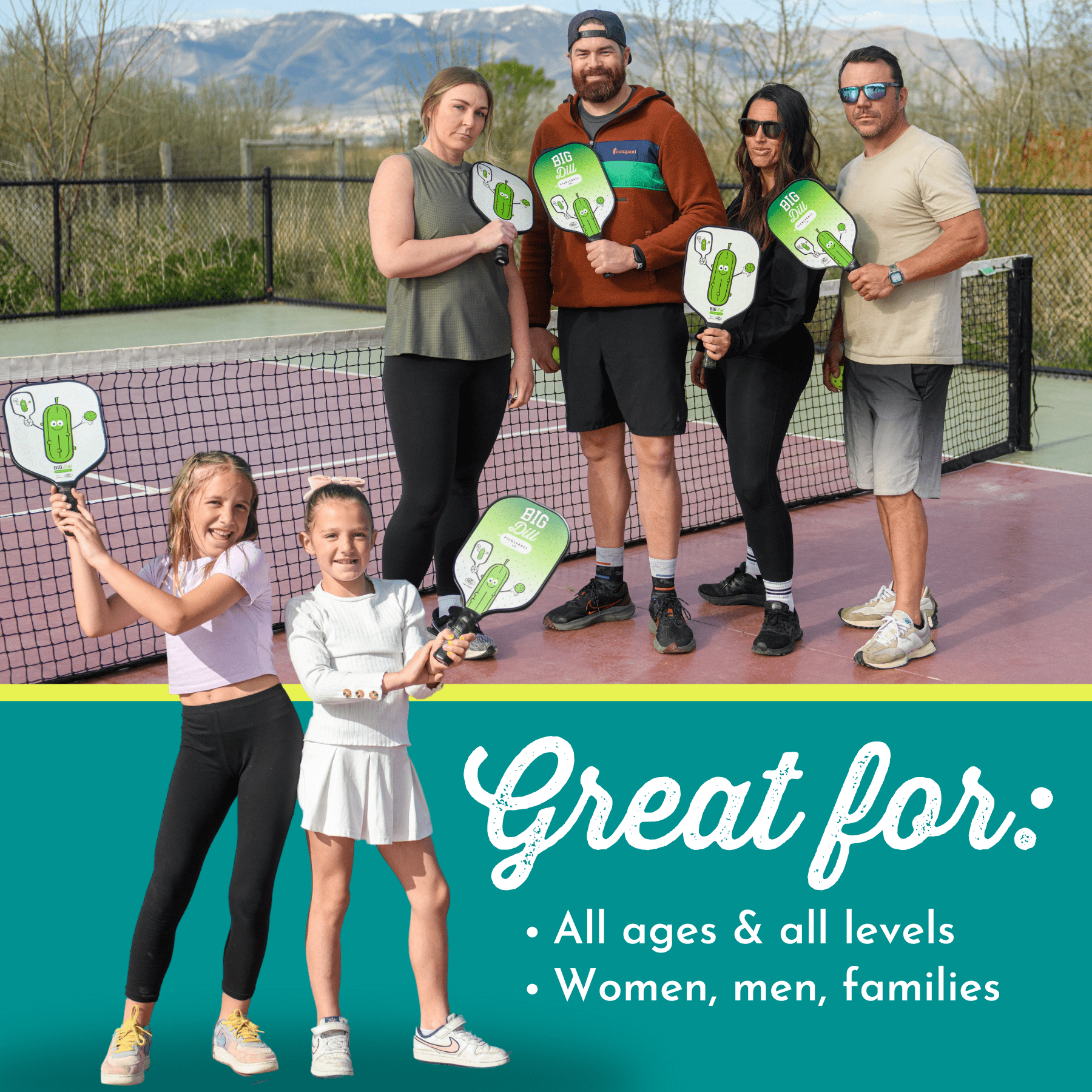 Big Dill Pickleball Co. Infinity Fiberglass Pickleball Paddle USAPA-Approved Pickle Ball Racket with Cover - Image 6