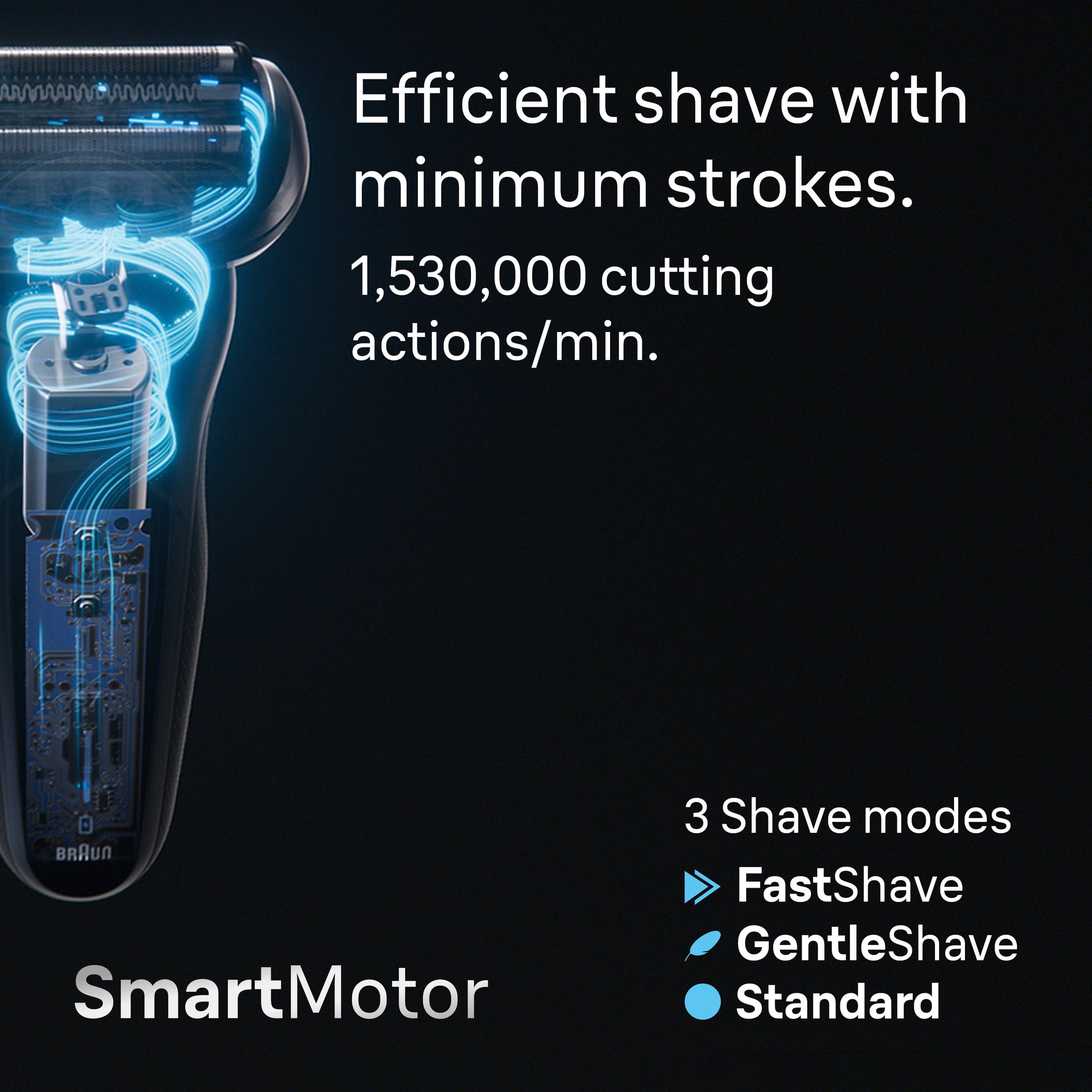 Braun Electric Razor for Men Series 7, Electric Shaver, 4-in-1 Clean & Charge Center, Travel Case, S7 7171cc - Image 15