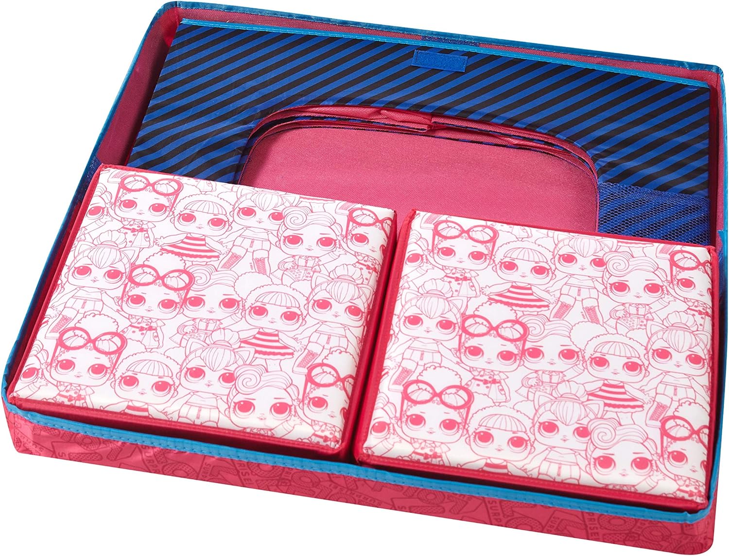 LOL Surprise 3 Piece Collapsible Storage Table and Chair Set - Image 5