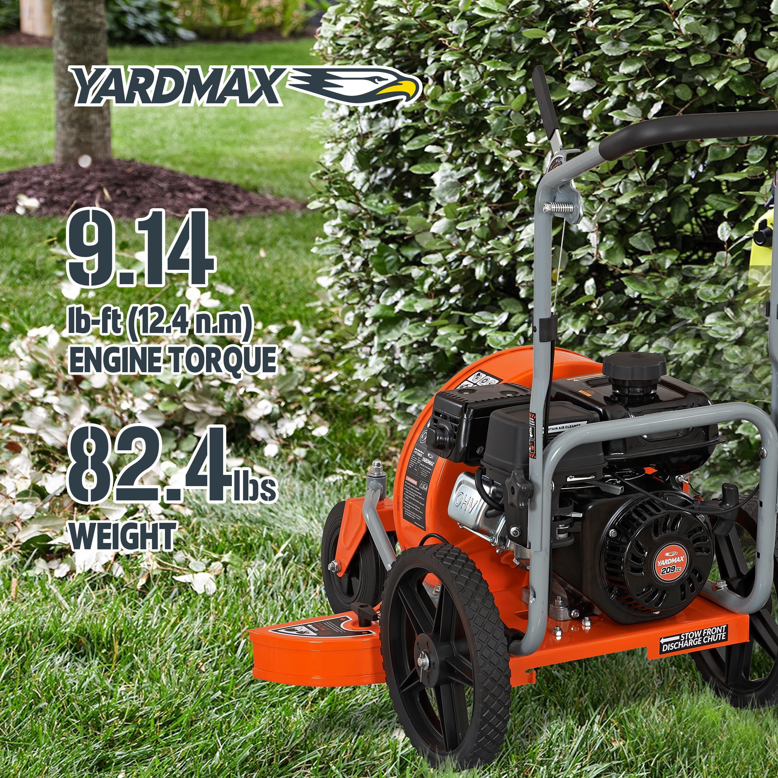 YARDMAX Gas Walk-Behind Blower - Image 4