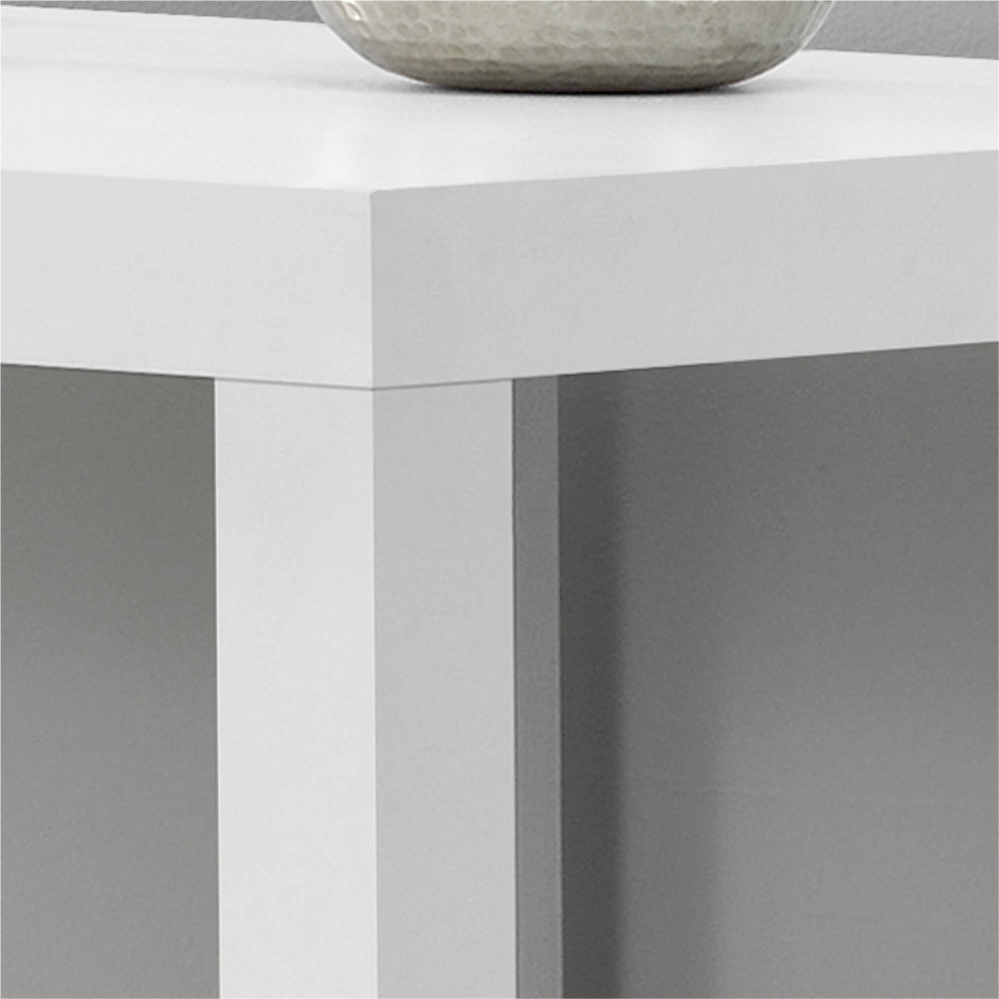 Ameriwood Home Parsons Double Pedestal Computer Desk, White - Image 7