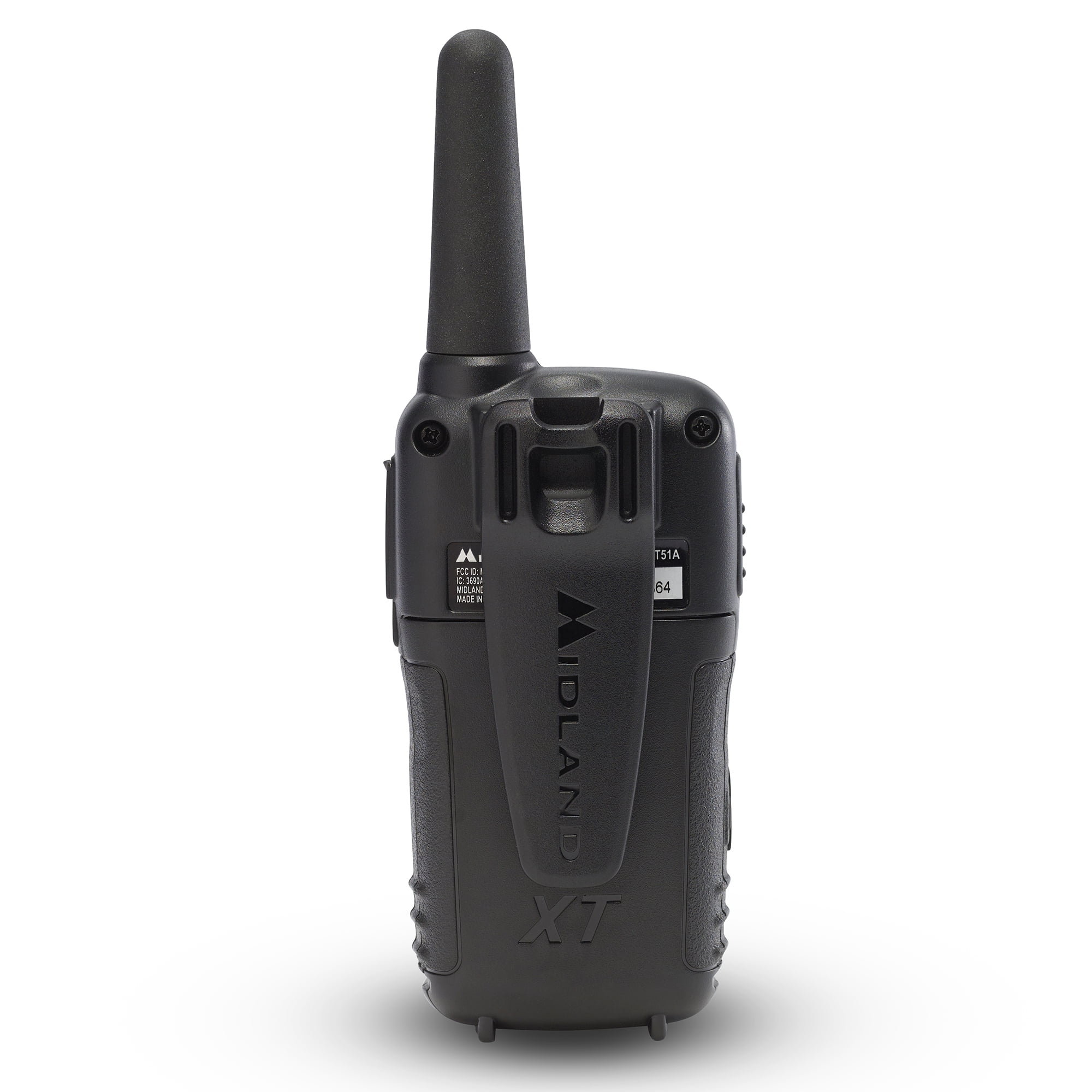 Midland T51VP4 Two-Way Radios 2-Pk 28-mile 22-Channel, Black - Image 4