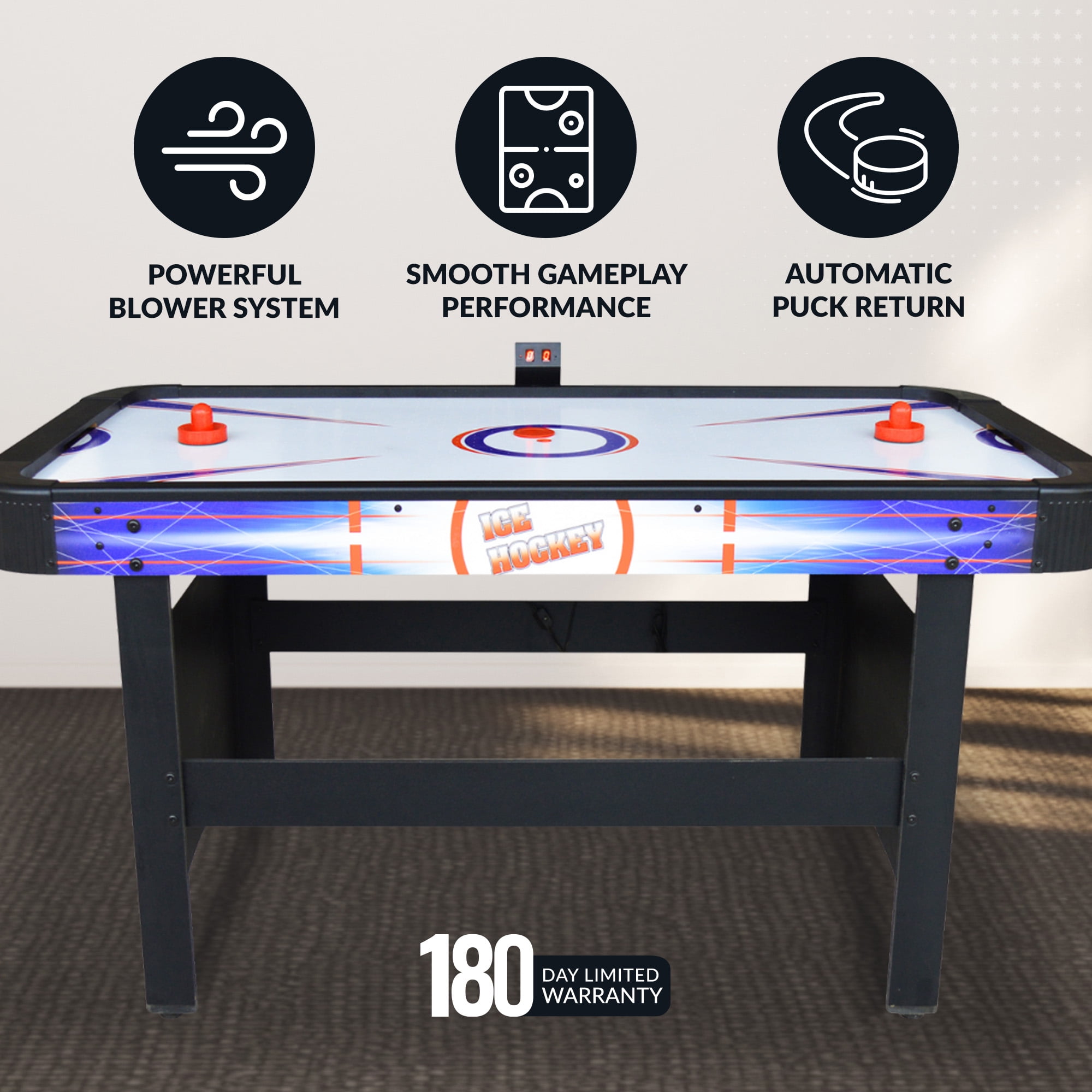 Hathaway Patriot 5-ft Air Hockey Table - Image 2
