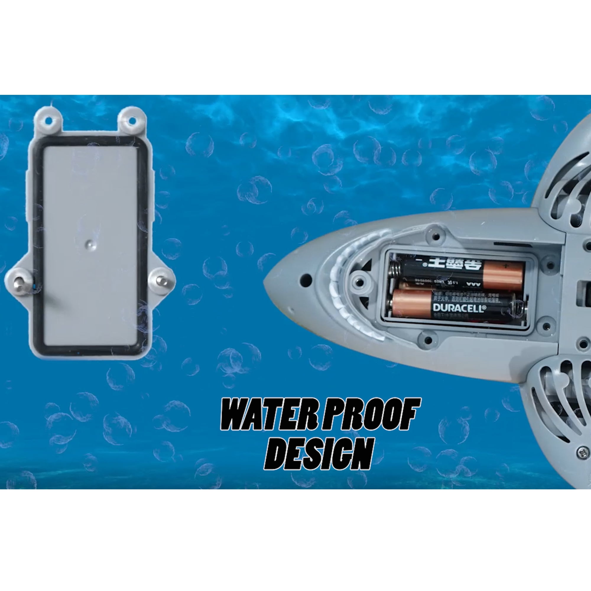Roboshark R/C Shark Toy- Waterproof Design, Ages 5 and up - Image 4