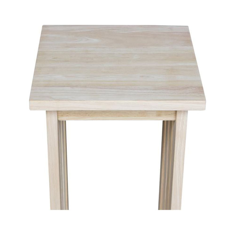 International Concepts 24-in Mission Wood Plant Stand, Unfinished - Image 2