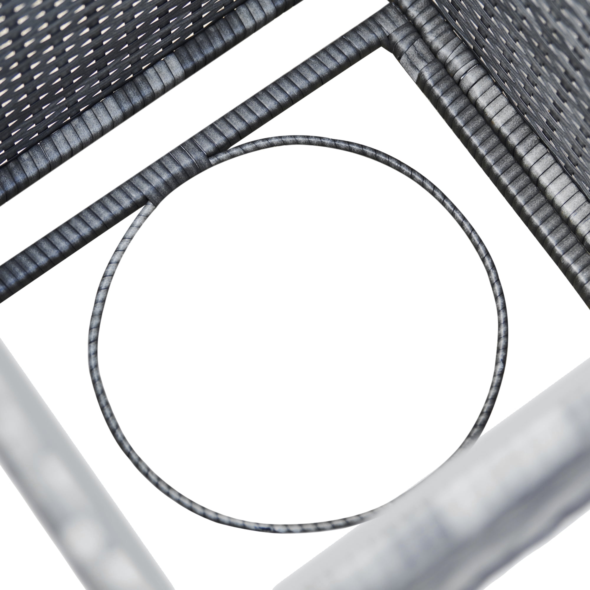 Teamson Home Outdoor Propane Tank Cover Table, Gray - Image 3