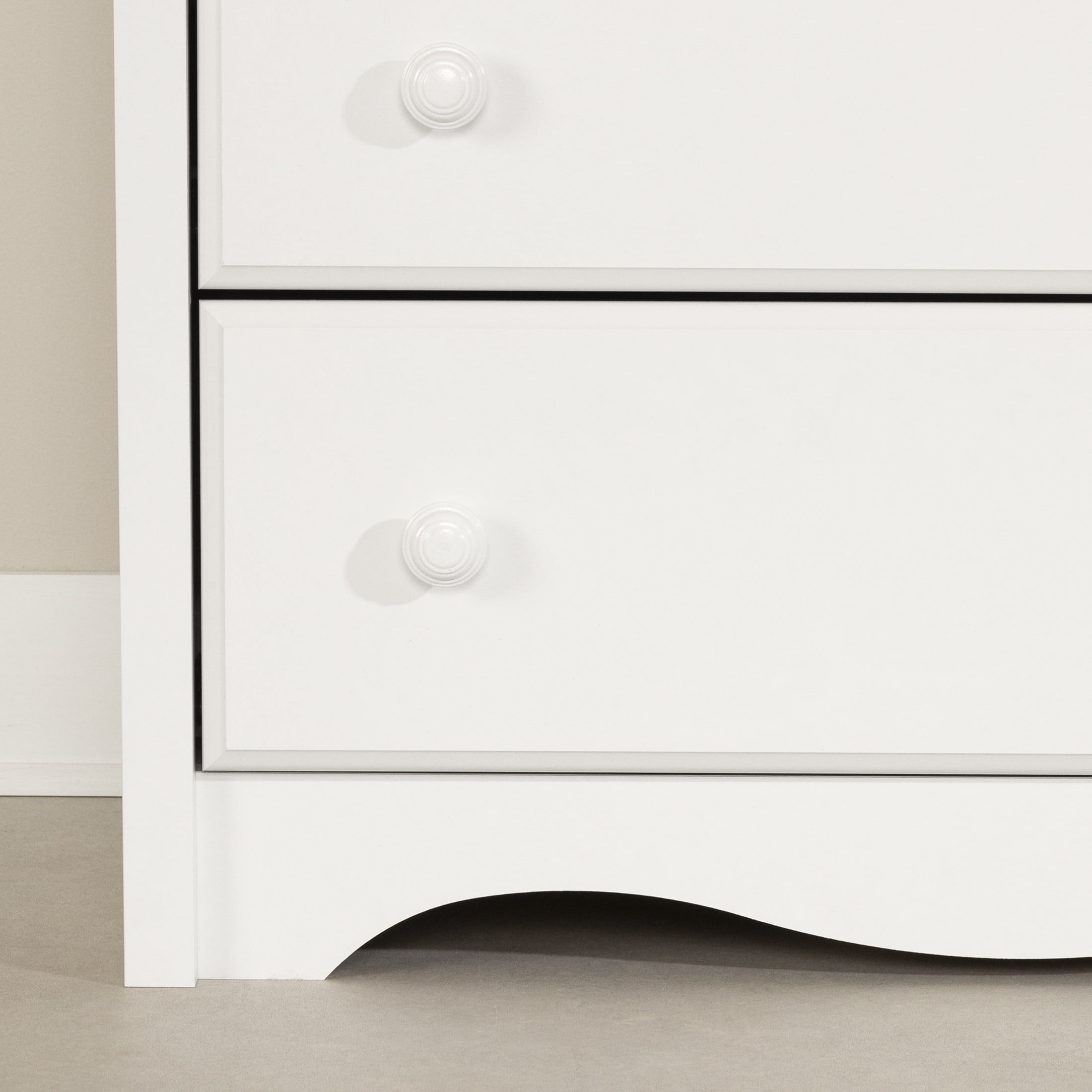 South Shore Angel, Traditional Toddlers Changing table, Narrow White - Image 4