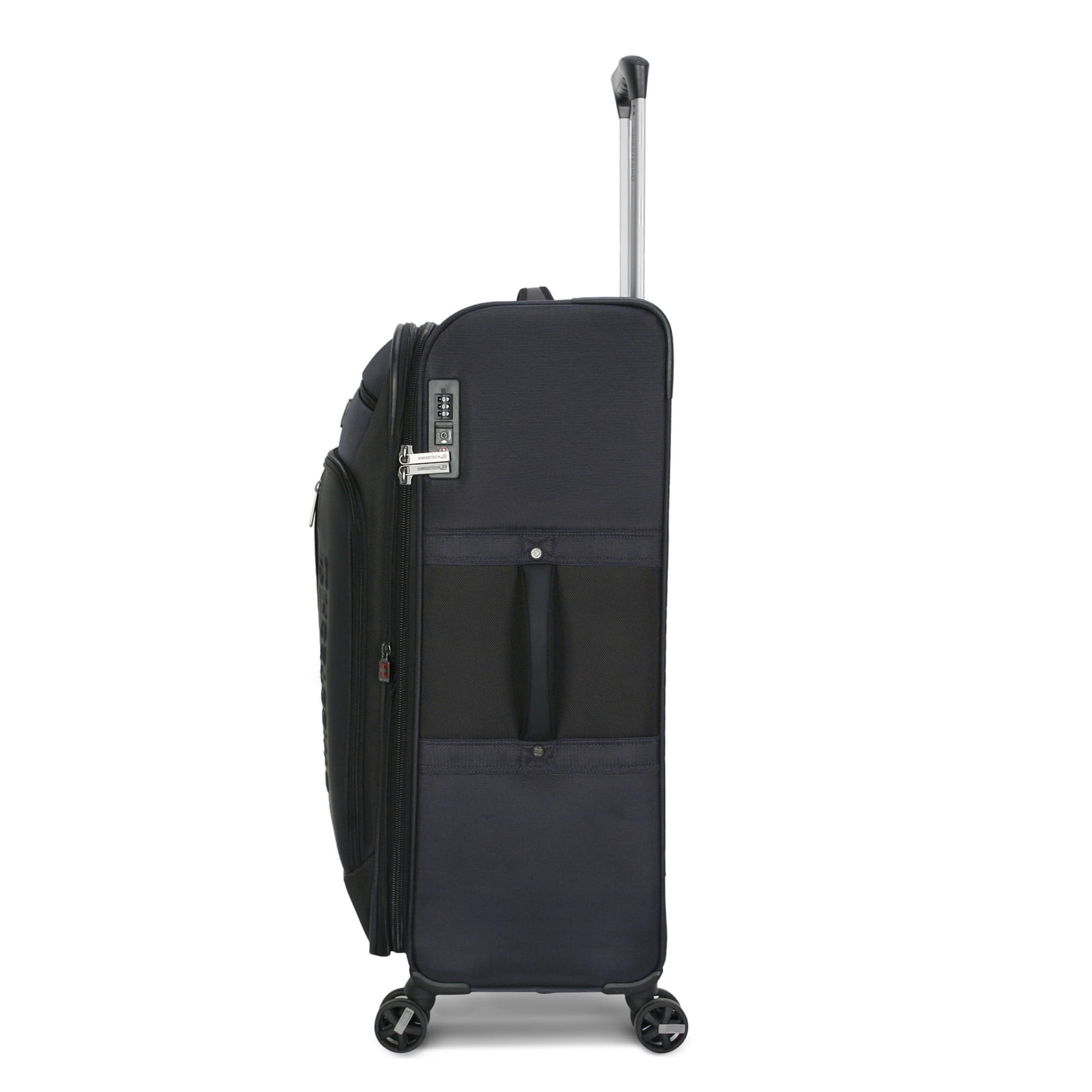 SwissTech Urban Trek 28" Check Soft Side Luggage, Navy ( Exclusive) - Image 9
