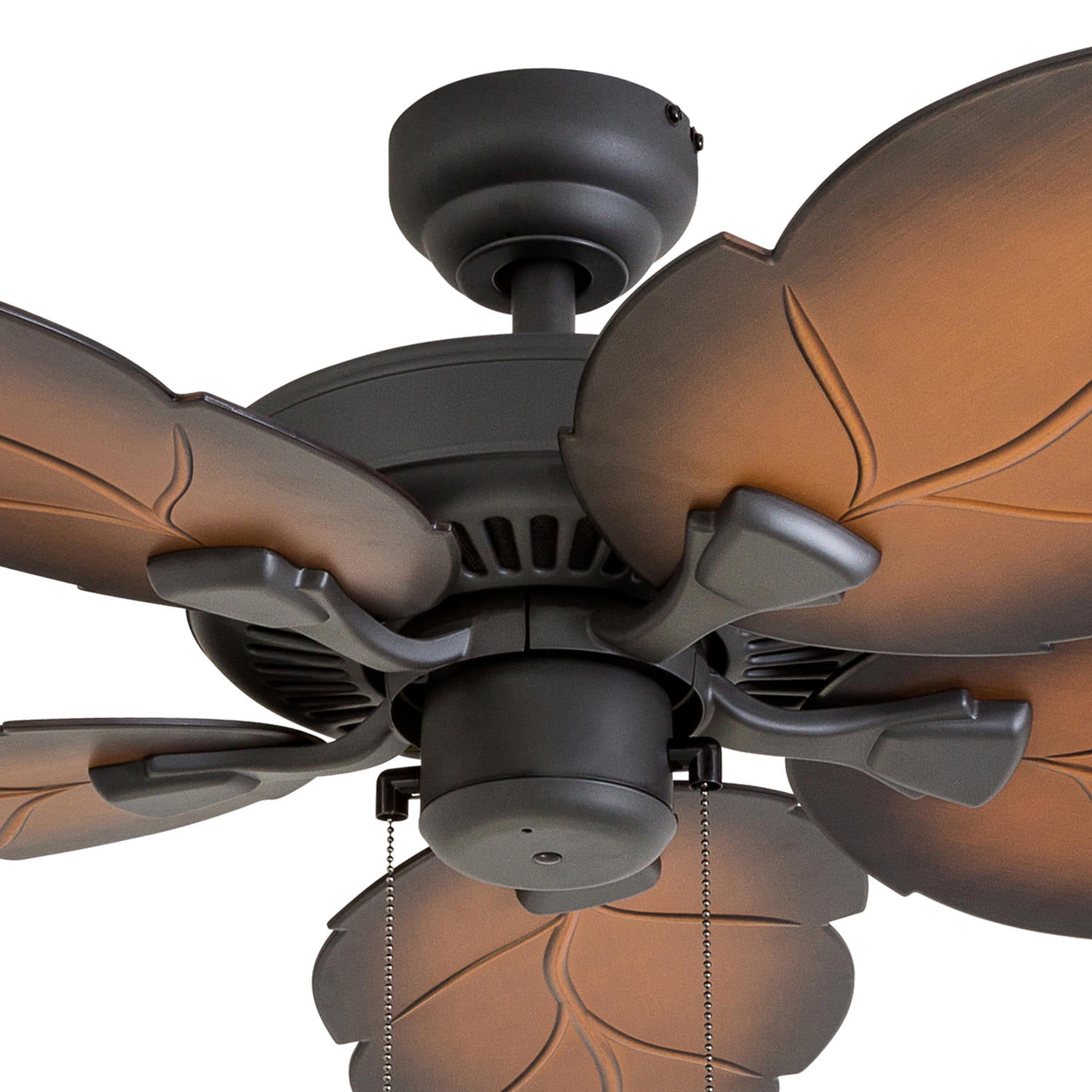 Prominence Home 50742-35 Falklands Tropical 52-Inch Tropical Bronze Damp Rated Ceiling Fan, Mocha Blades and 3 speed remote - Image 3