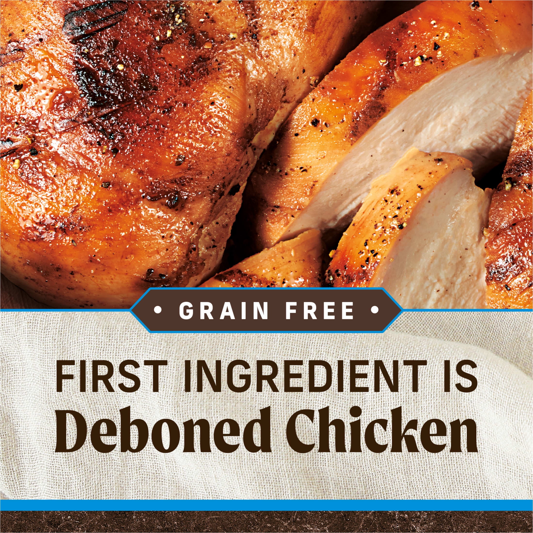 Merrick Grain-Free Large Breed Dry Dog Food for Adults, Real Chicken & Sweet Potatoe, 22 lb Bag - Image 2