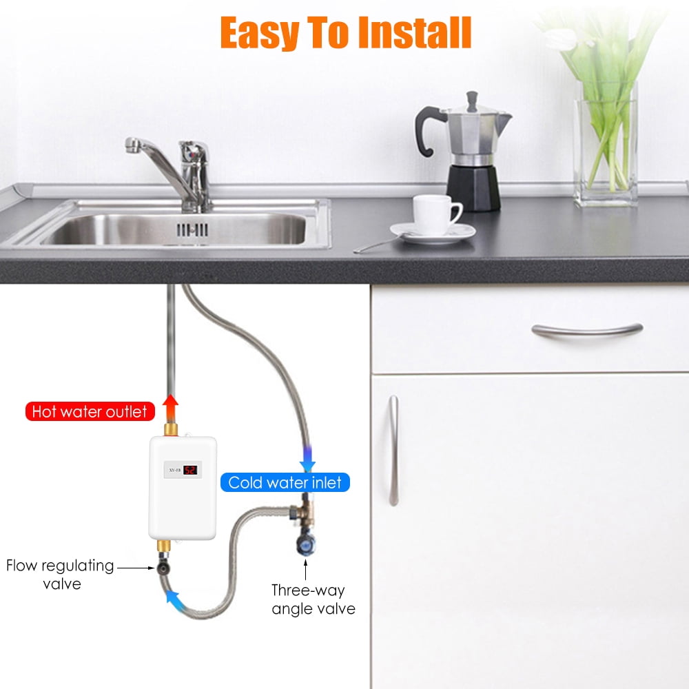 Jinyi Instantaneous electric water heater Electric faucet Suitable for kitchen - Image 2