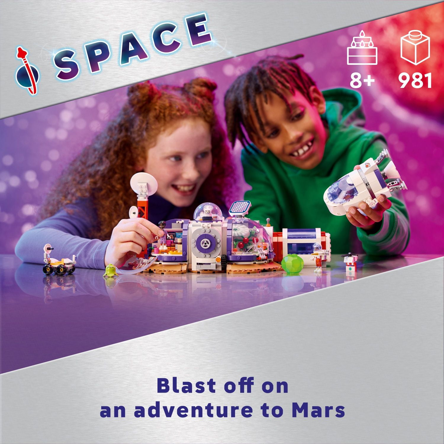 LEGO Friends Mars Space Base and Rocket Set, Science Toy for Pretend Play with 3 Mini-Dolls and Spaceship Toy, Gift for Girls, Boys and Kids Ages 8 and Up who Love Tech and Outer Space Toys, 42605 - Image 4