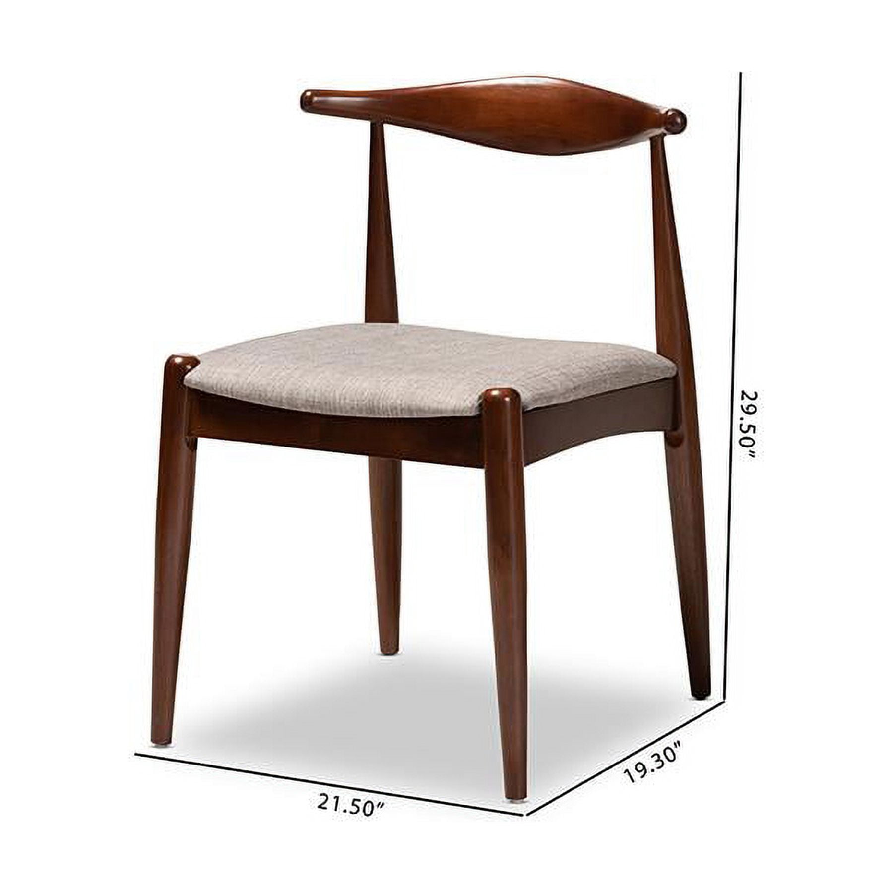 Baxton Studio Amato Dining Chair - Set of 2 - Image 7