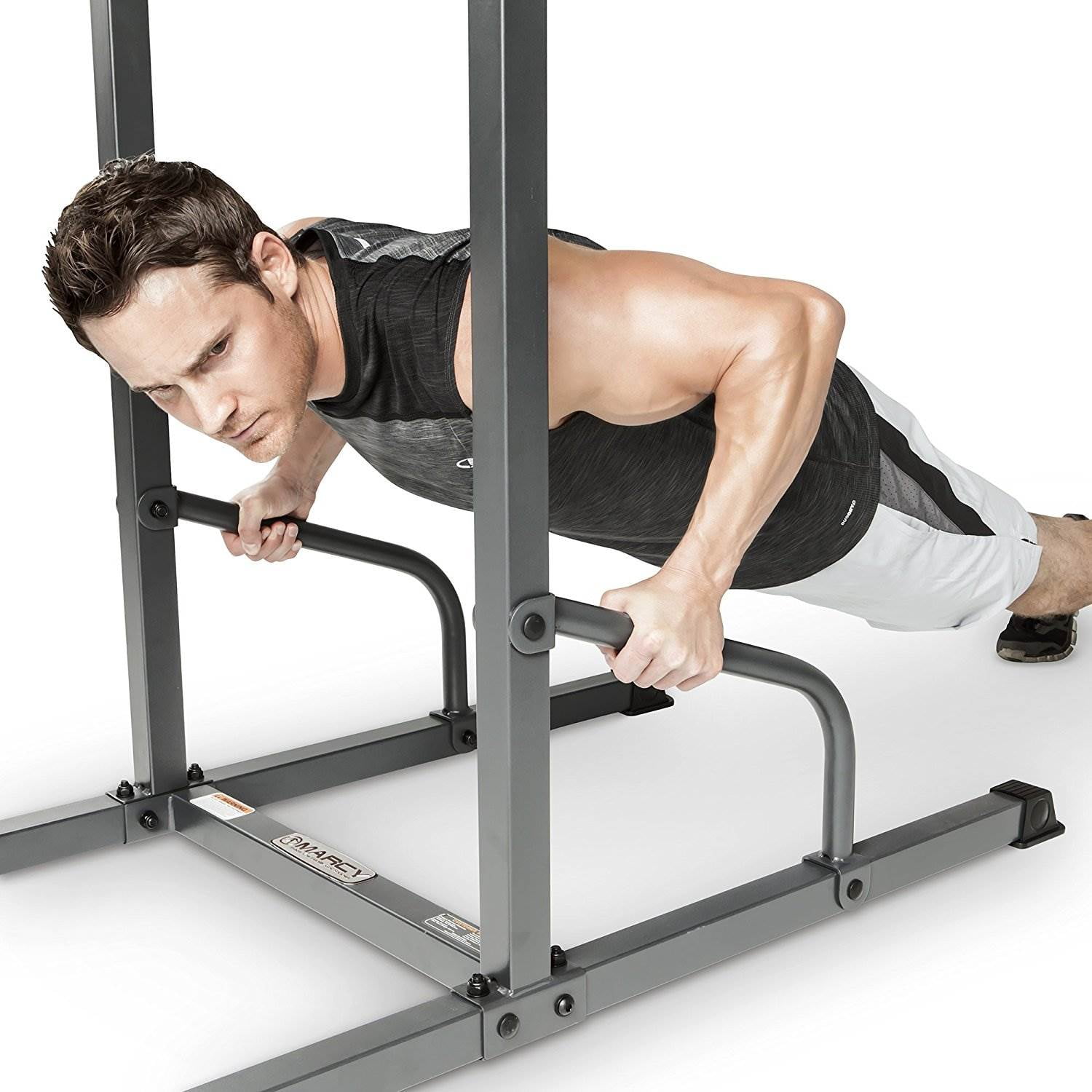 Marcy Pro Upper Body, Core, & Back Home Workout Steel Power Tower | TC-3515 - Image 7