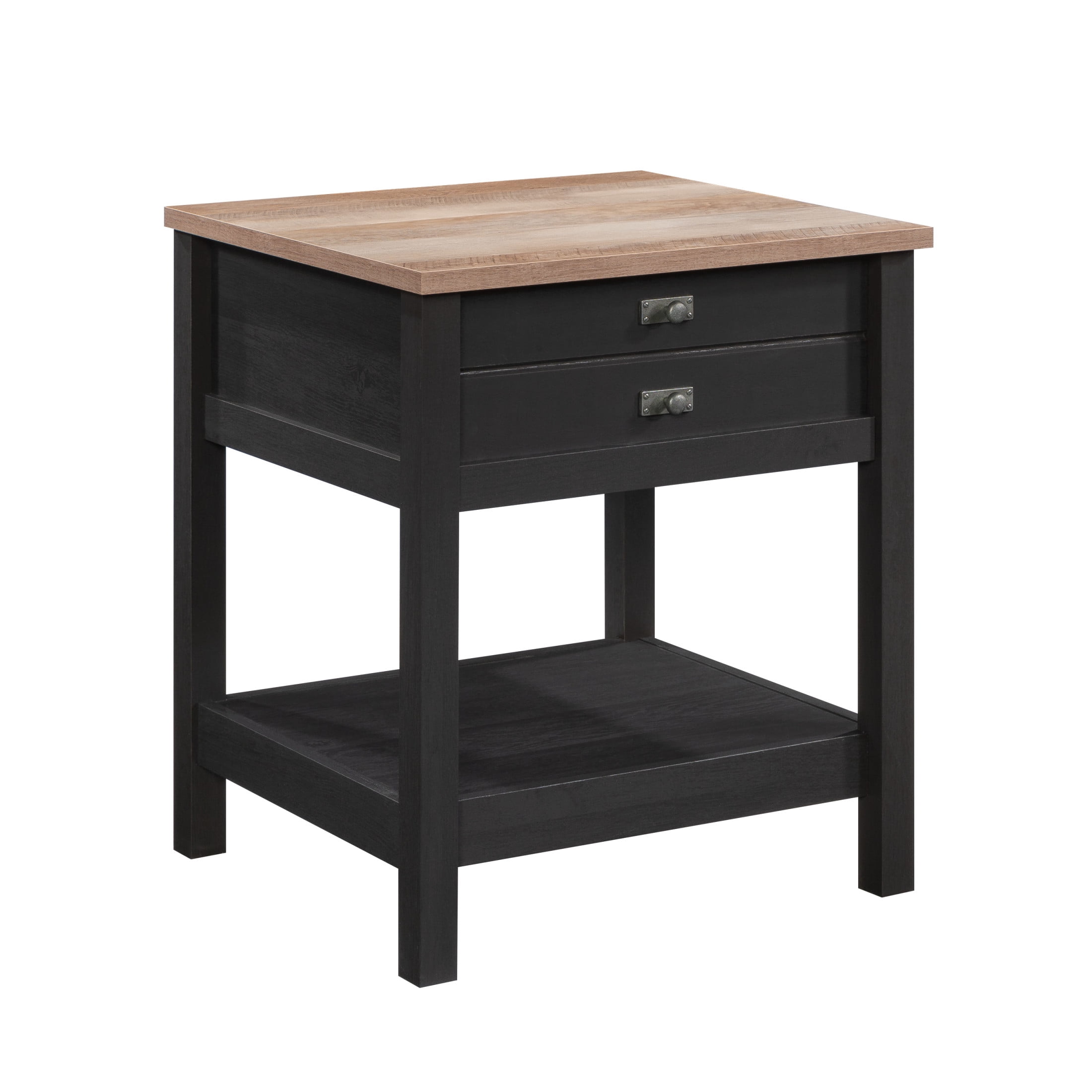 Sauder Cottage Road Nightstand with Drawer, Raven Oak Finish - Image 9