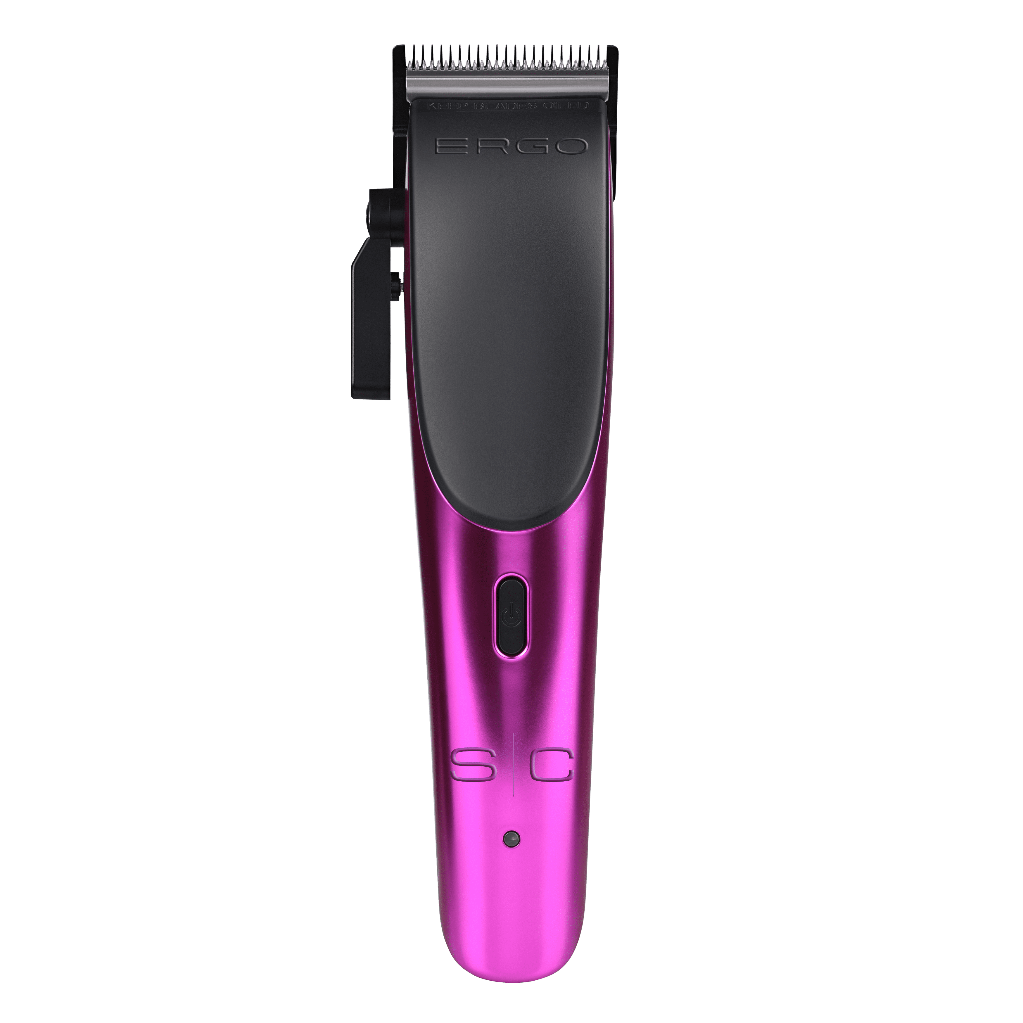 StyleCraft Ergo Professional Microchipped Magnetic Motor Modular Cordless Hair Clipper, Black Pink and Blue Customizable Lids - Image 7
