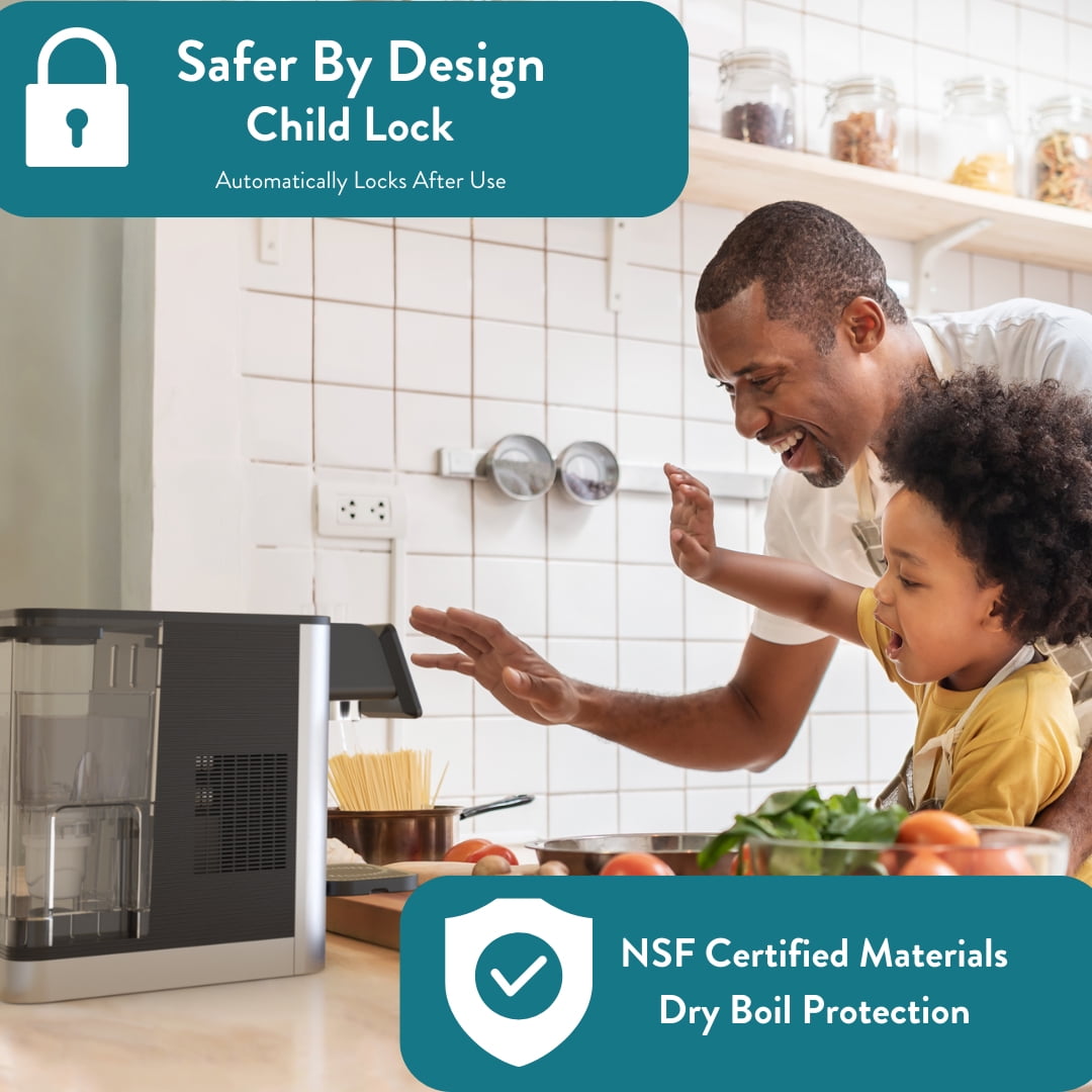 Aqua Optima Electric Kettle, Black with Temperature Control - Image 4