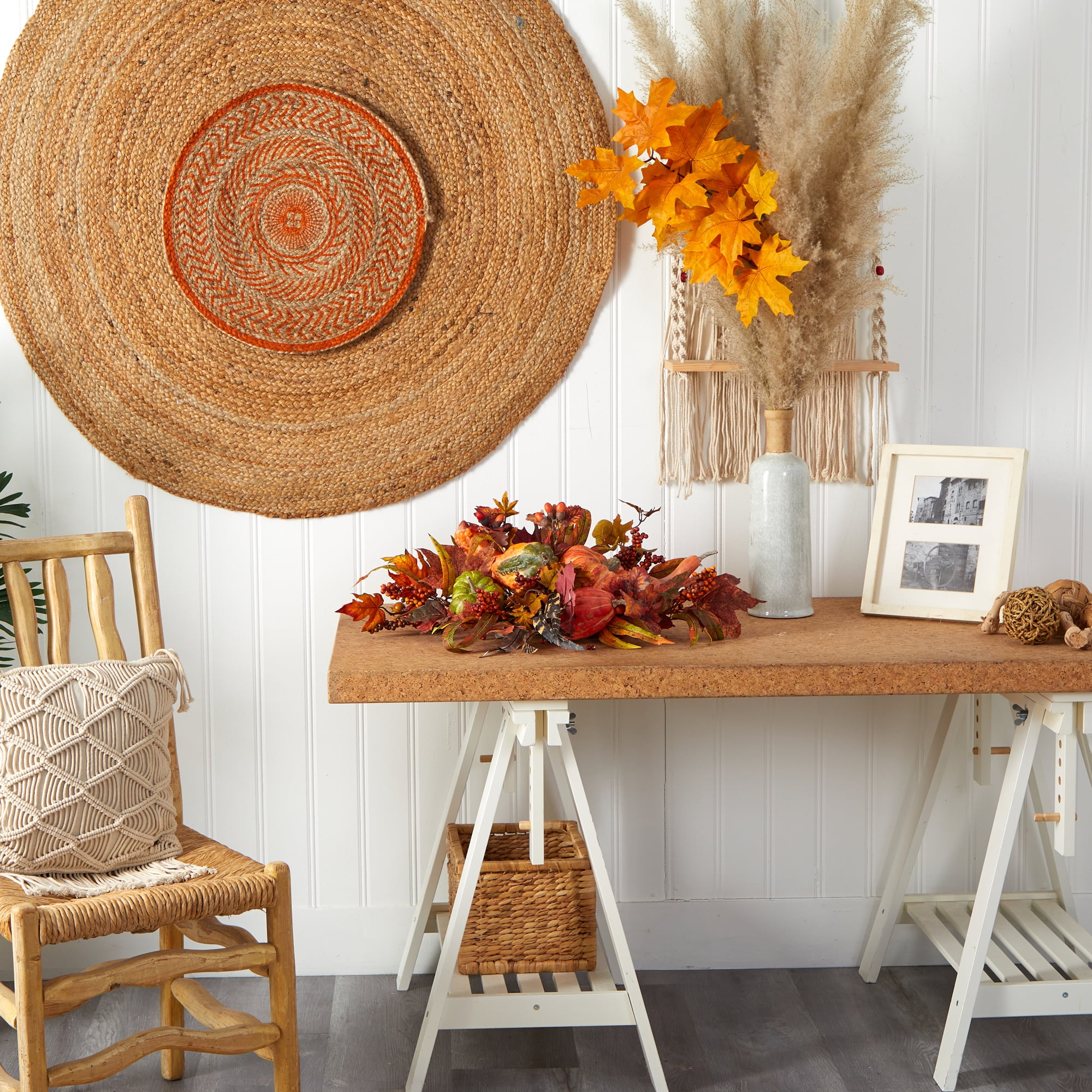 Nearly Natural Harvest Centerpiece - Image 2