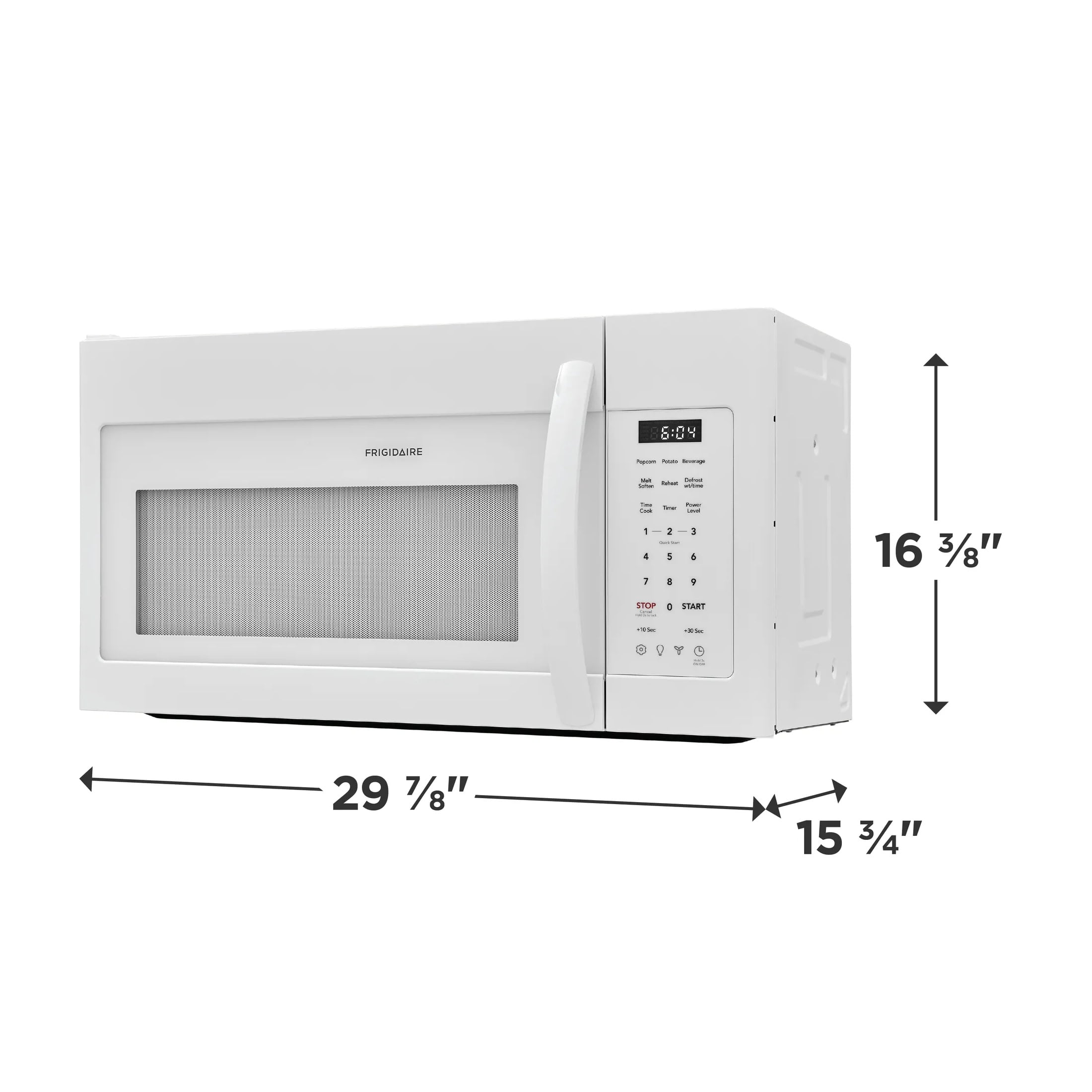 Frigidaire FMOS1846BW 1.8 Cu. Ft. Over-The-Range Microwave, White. - Image 7