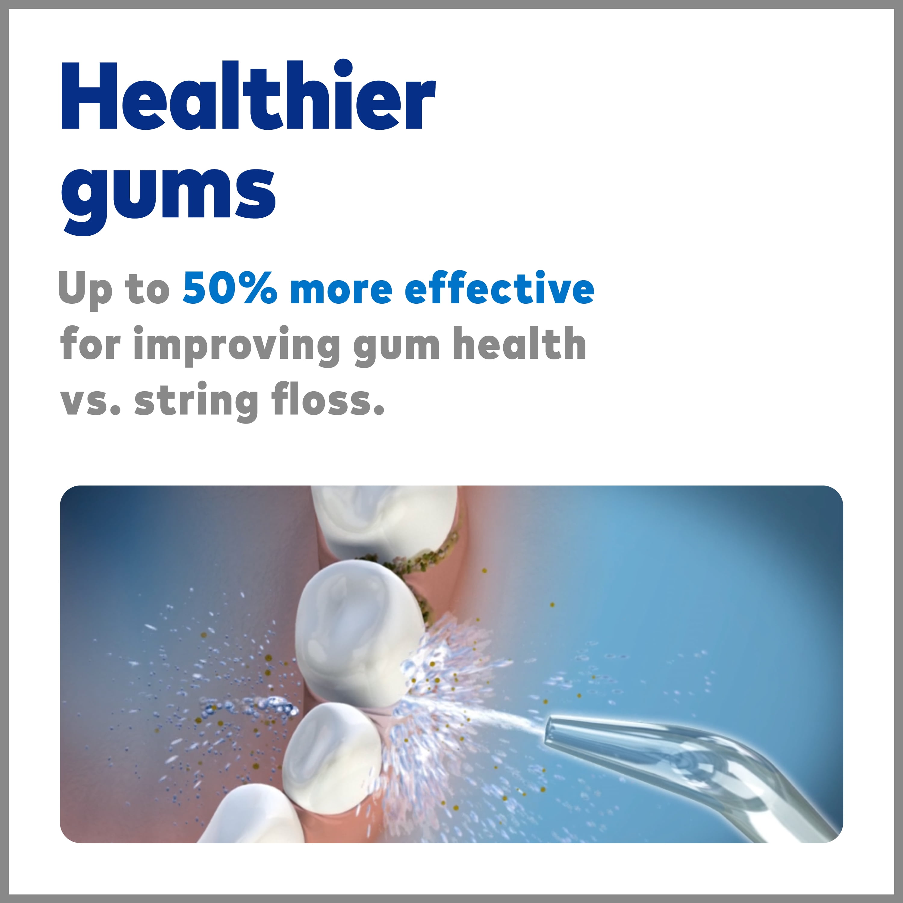 Waterpik Complete Care 5.0 Water Flosser + Sonic Toothbrush, Black - Image 2