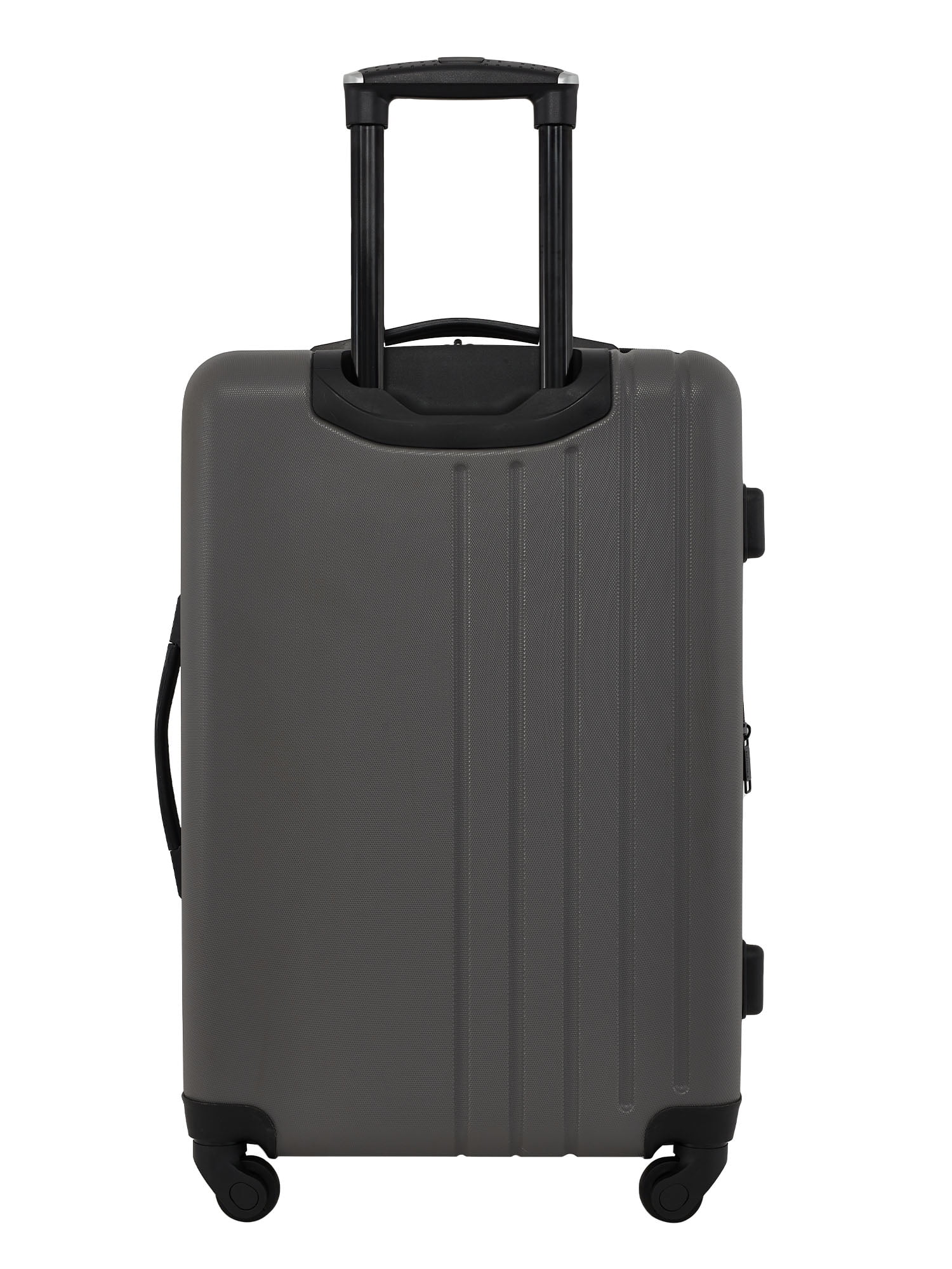 Wrangler 3-Piece Expandable Rolling Upright Luggage Set, Granite Gray - Image 3