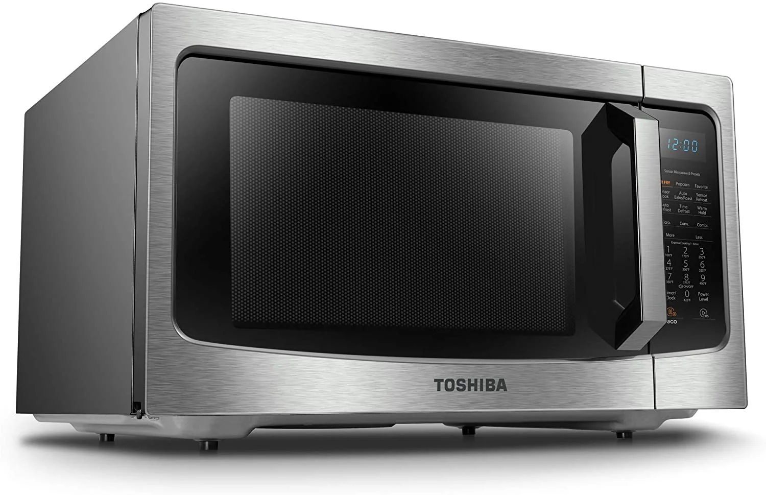 TOSHIBA 4-in-1, 1.5 cu. ft., Countertop Microwave Oven, Smart Sensor, 1000 Watts, ML-EC42P(SS), Stainless Steel - Image 2