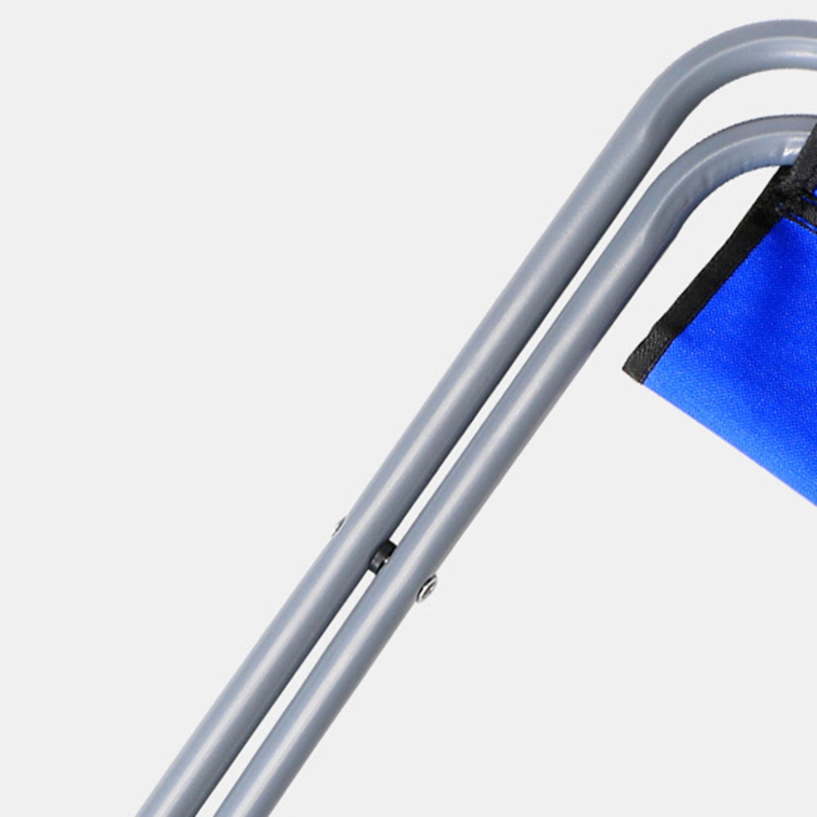 1 Pack Folding Camp Stools For Adults 15 Inch Tall Sturdy Heavy Duty Portable Camping Stools For Fishing Sitting Hold 300lbs Heavy People Blue - Image 5