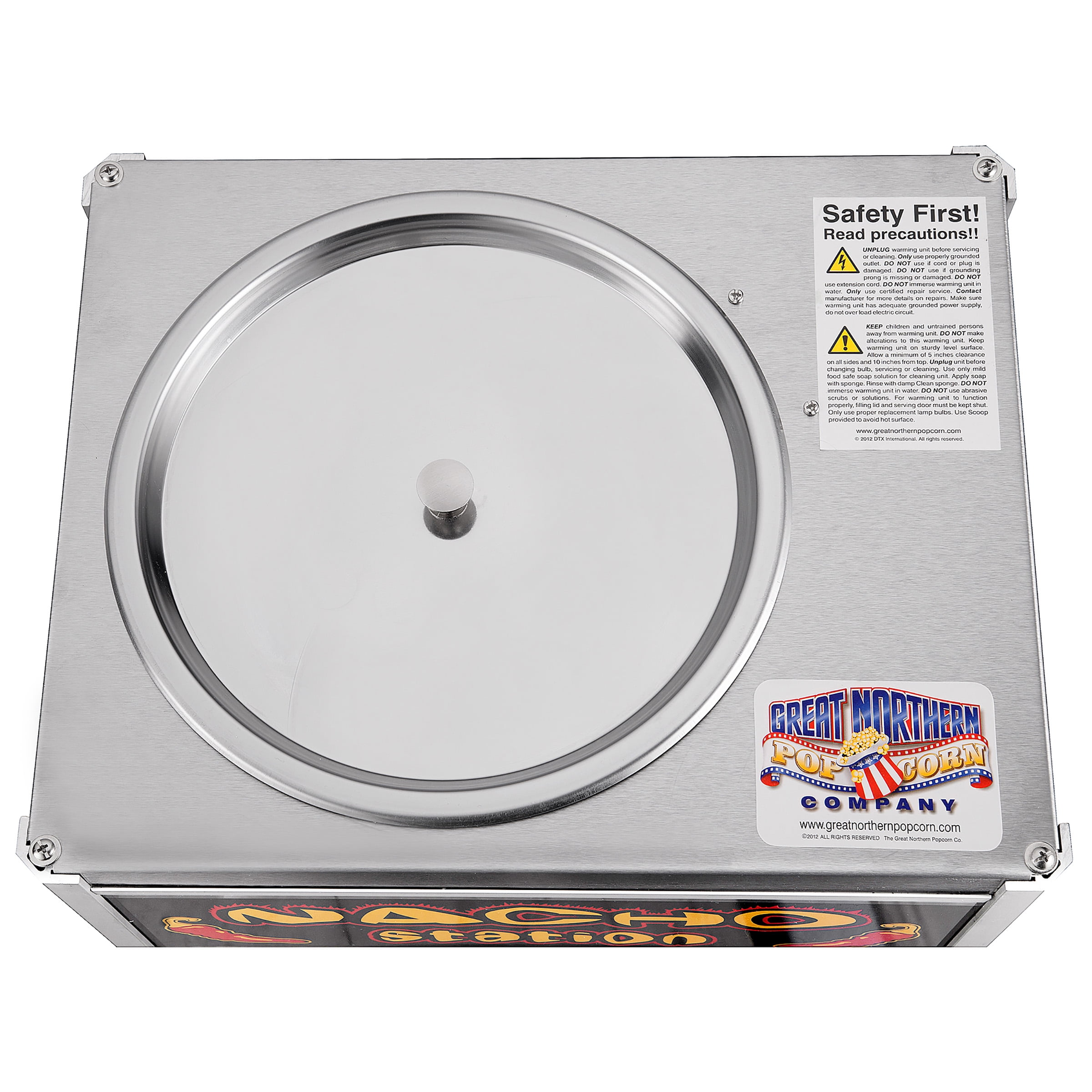 Great Northern Popcorn Nacho Machine Food Warmer - Countertop Display Case - Image 2