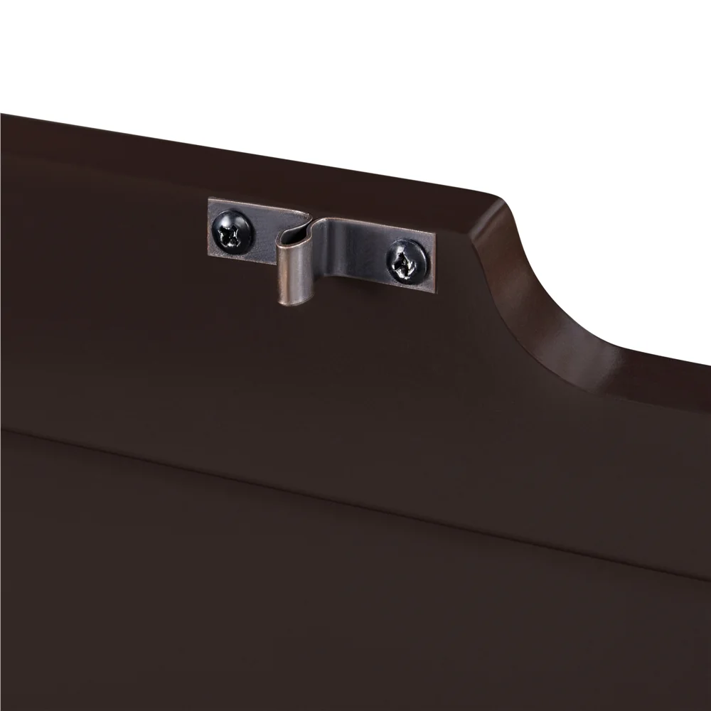 Renwick Wooden Cat Litter Box Furniture with Door, Espresso - Image 6