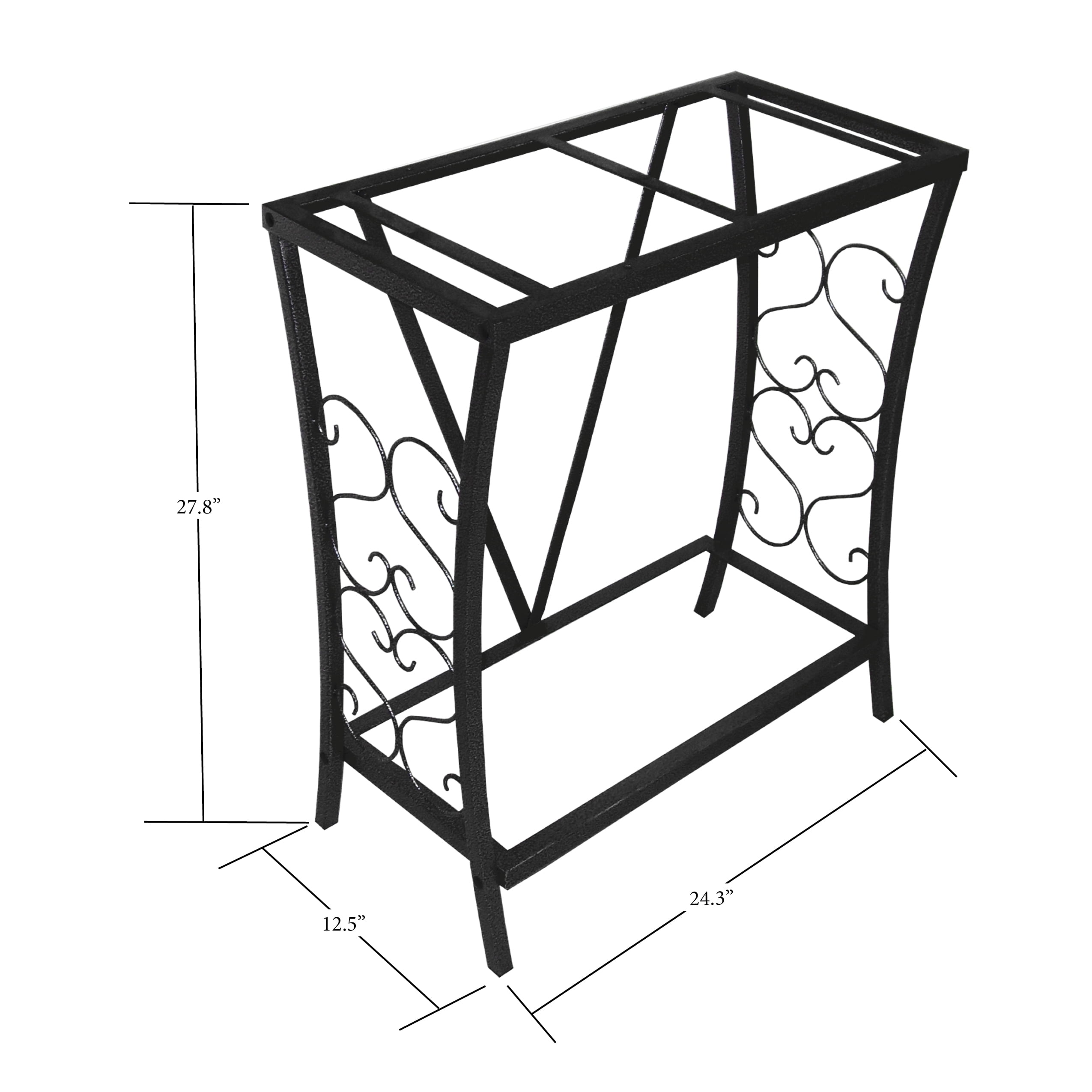 Aquatic Fundamentals 20 Gallon Metal Aquarium Stand - Image 6