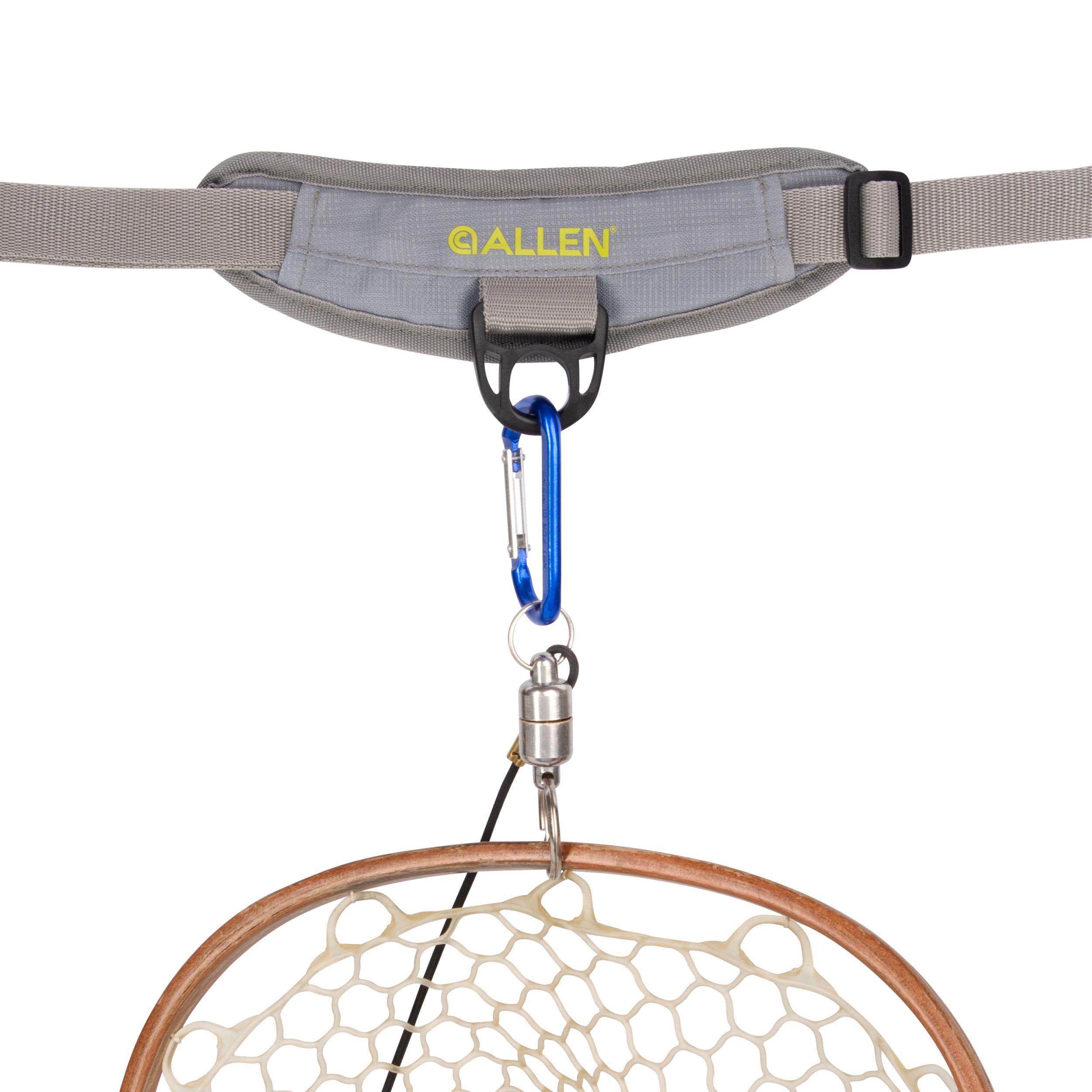 Allen Company Eagle River Lumbar Fly Fishing Pack, Gray/Lime - Image 2