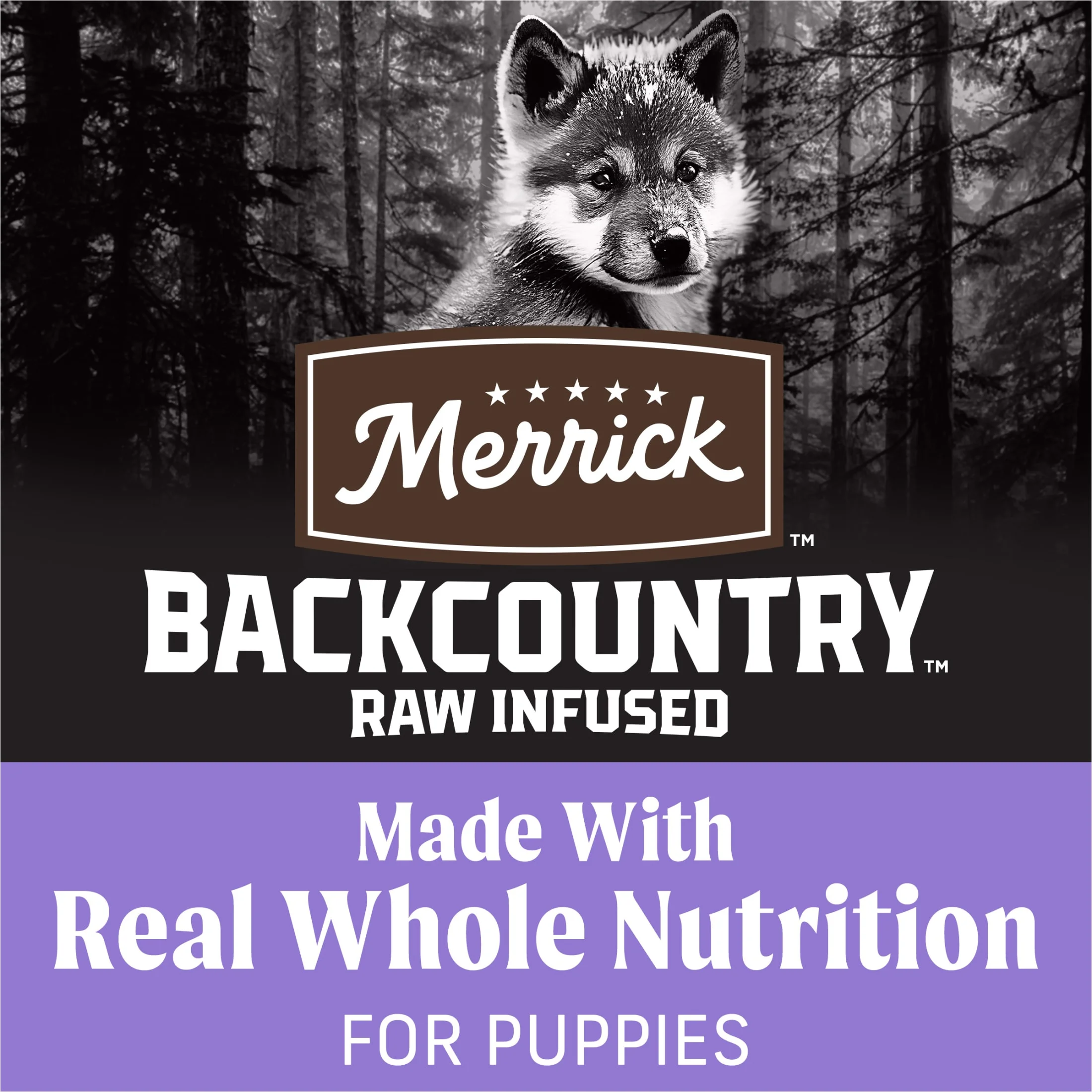 Merrick Backcountry Grain Free Dry Puppy Dog Food, Kibble With Freeze Dried Raw Pieces, Chicken Recipe, 20.0 lb. Bag - Image 4